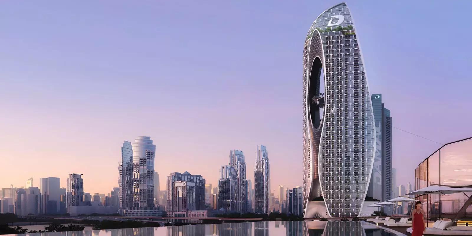 Safa Two apartment interior living space, Business Bay, Dubai