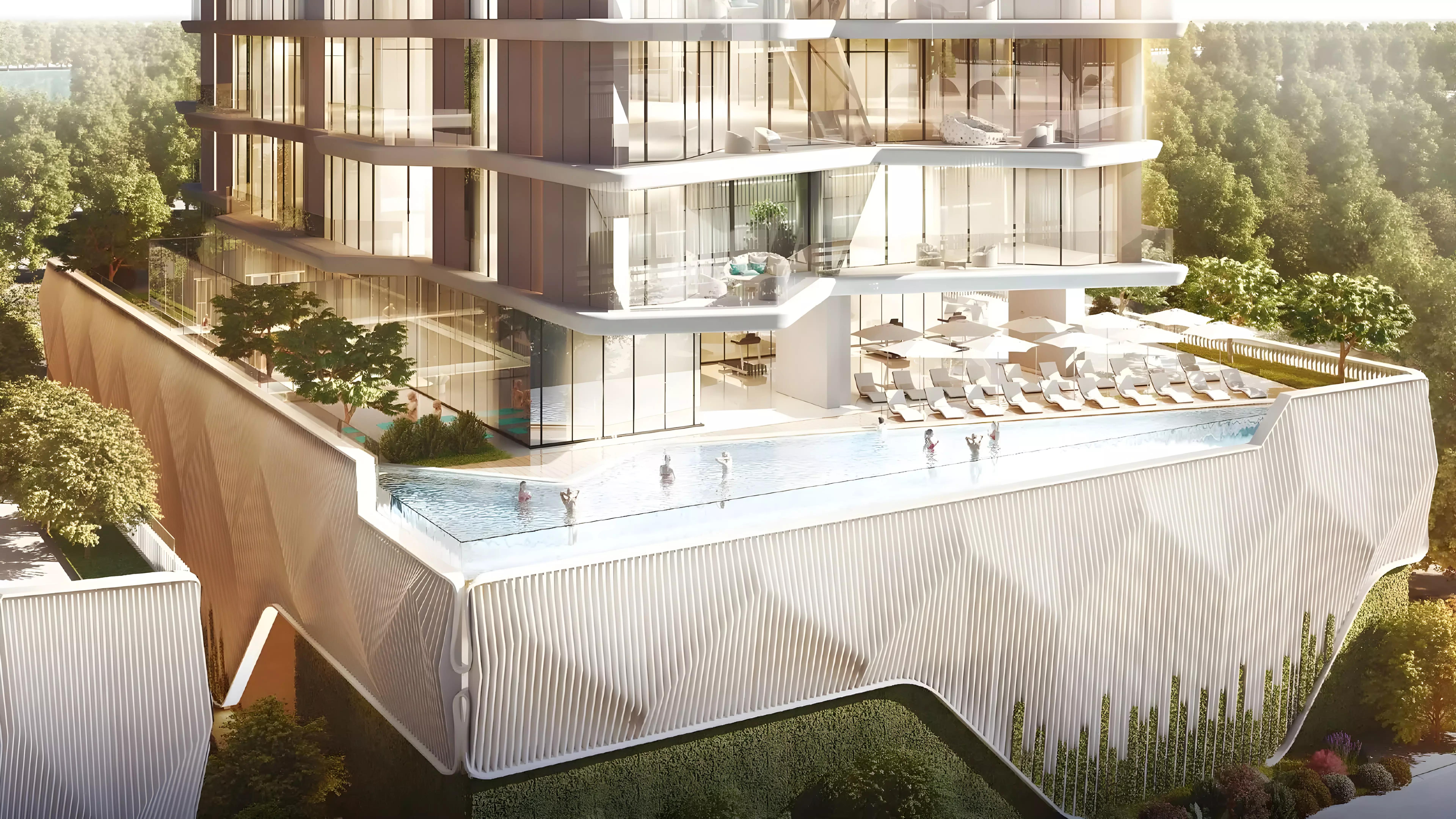 Luxury Canal Residences apartment interior living space