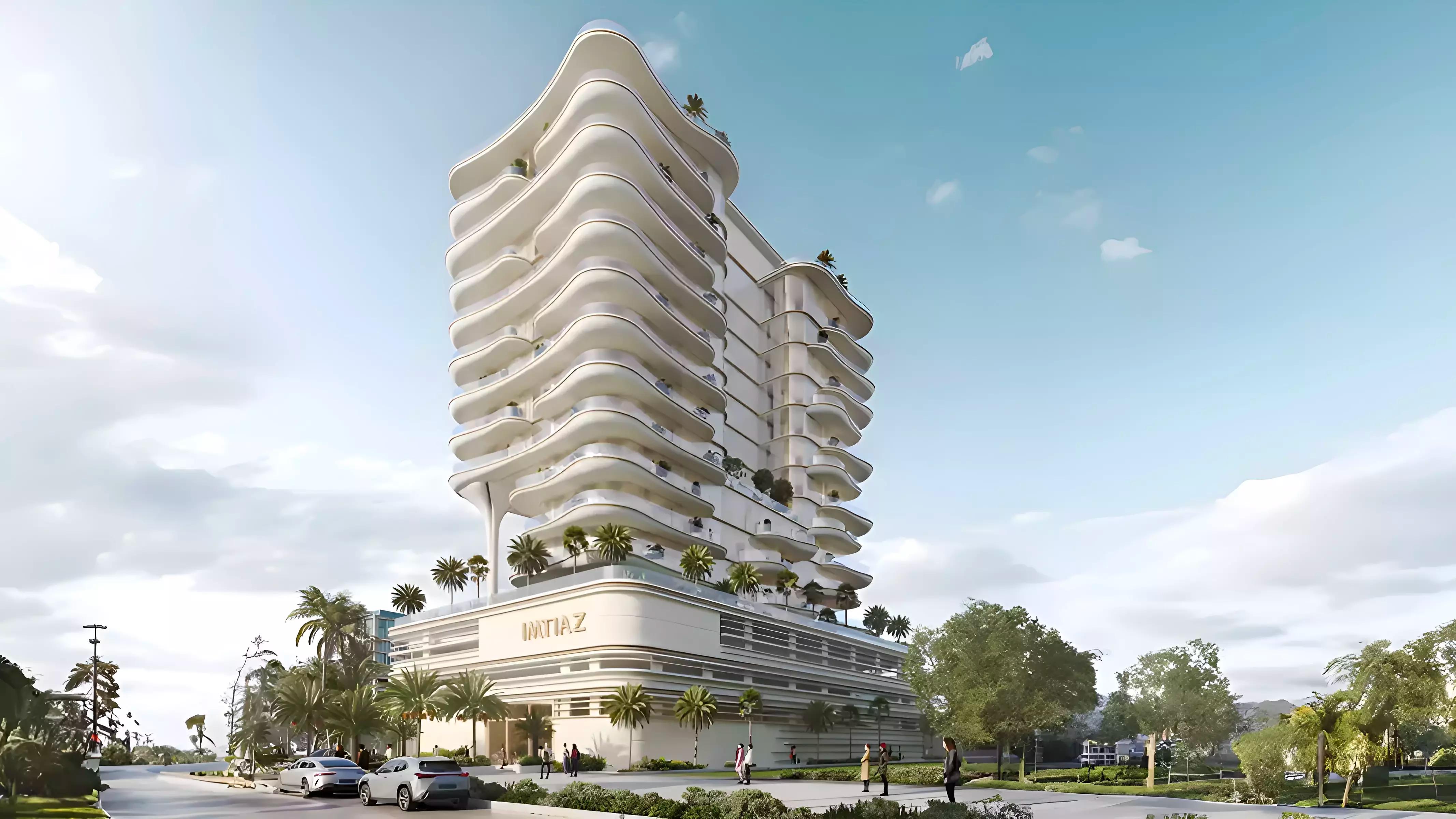 Beach Walk Residence Phase 2 exterior facade, Dubai Islands