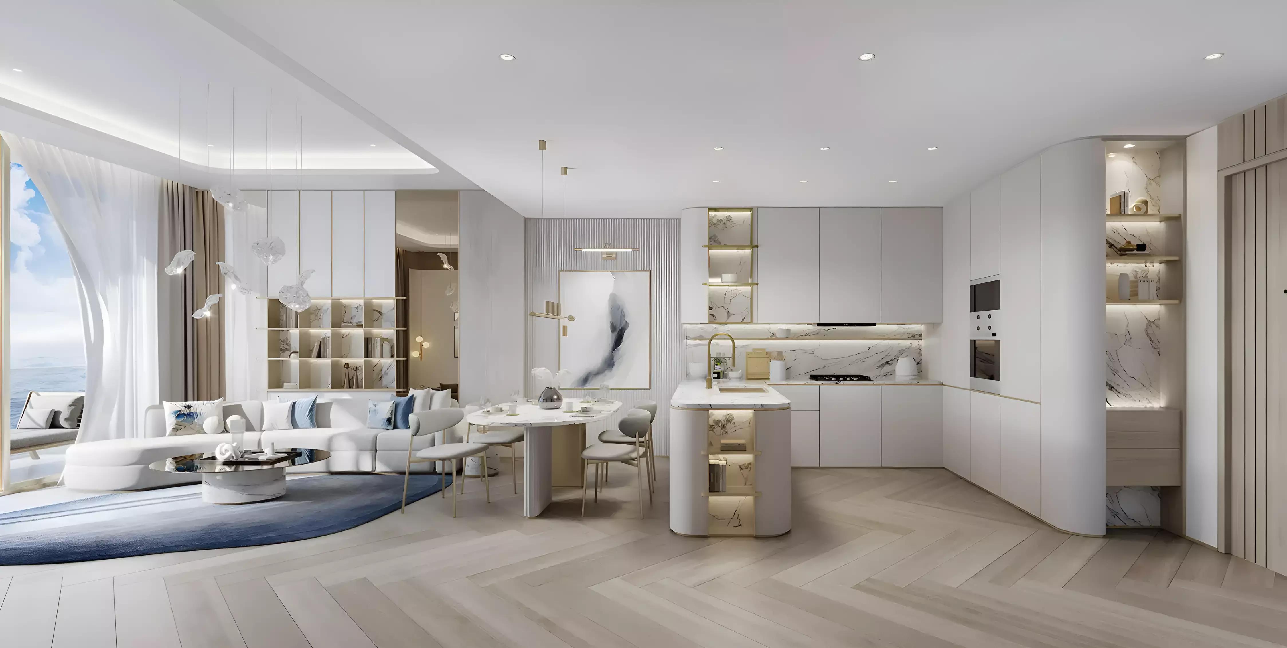 Beach Walk Phase 4 building elevation, Dubai Islands
