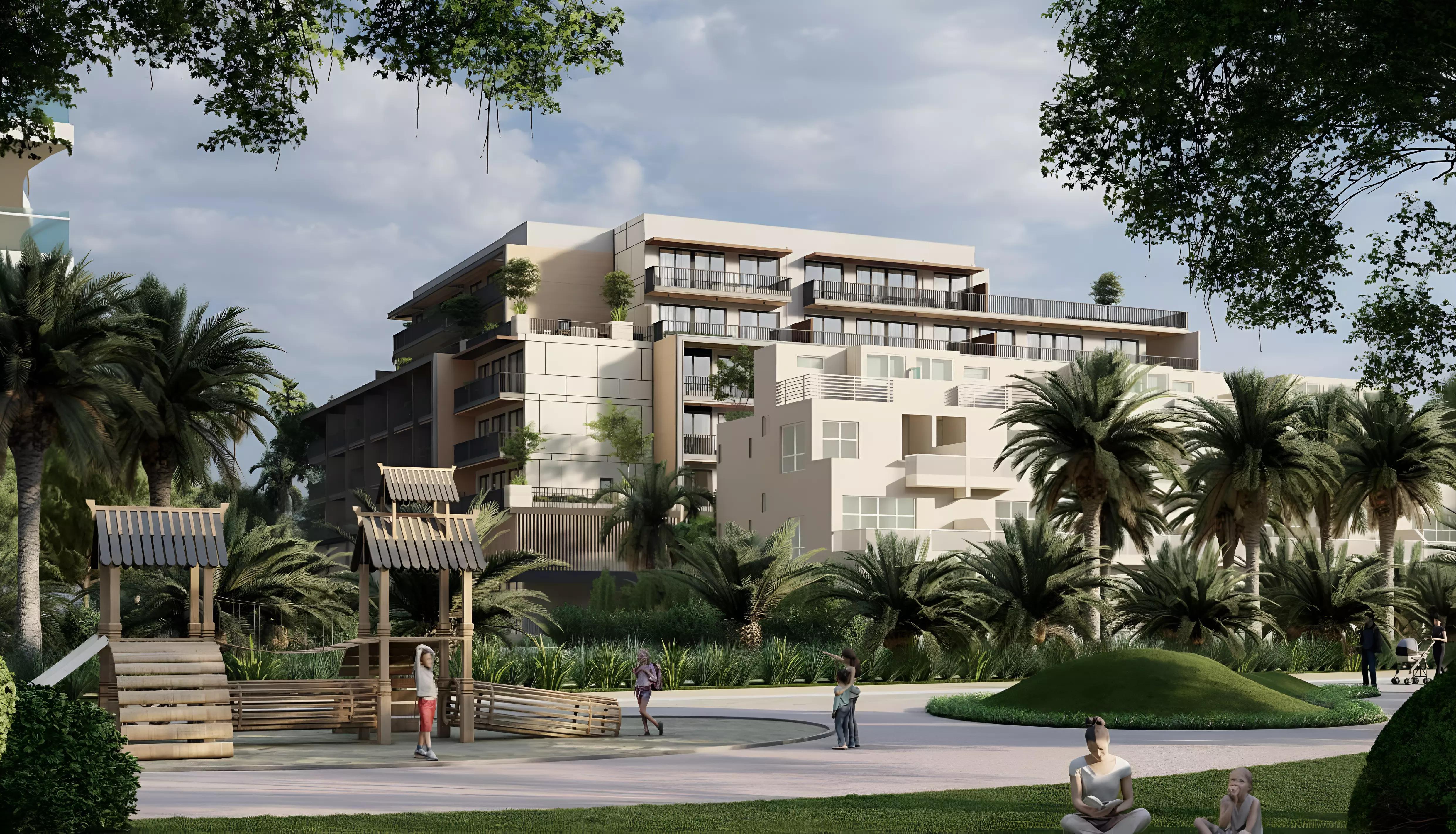 Apartment interior living space, Park Lane by Heilbronn, Dubai