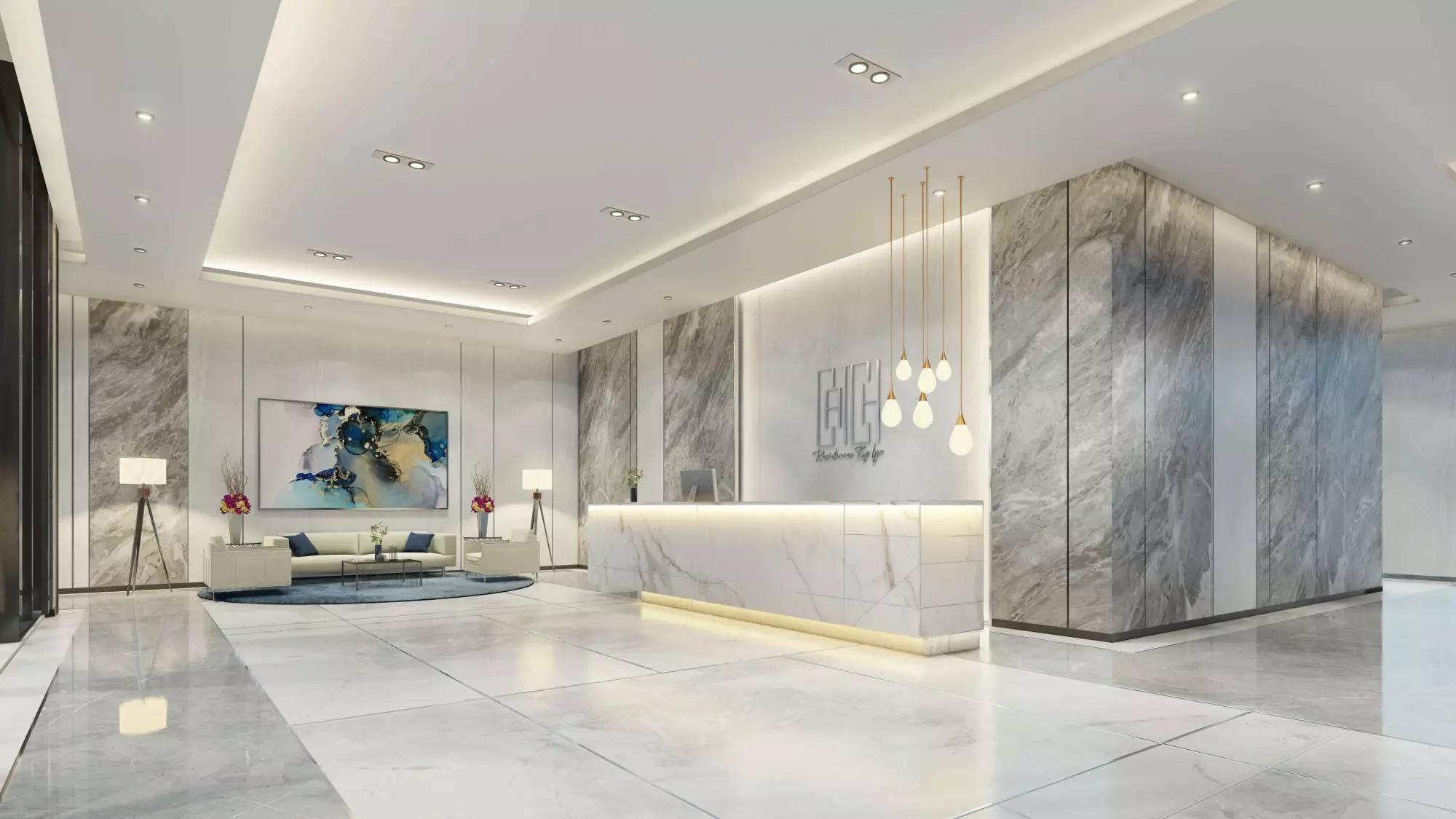 Catch Residences By IGO apartment kitchen with built-in appliances, JVC, Dubai