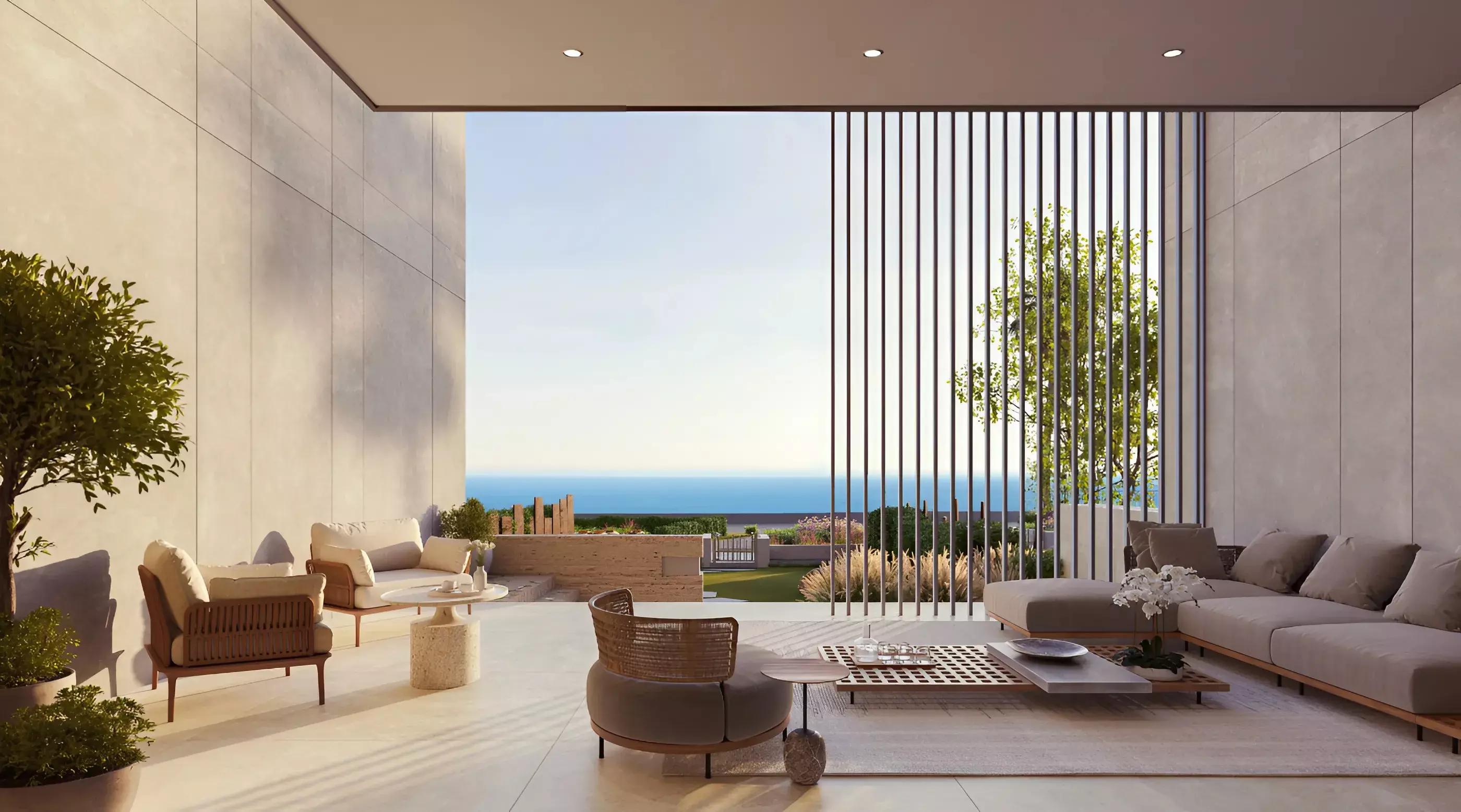 Aria by Beyond bedroom interior, Dubai Maritime City