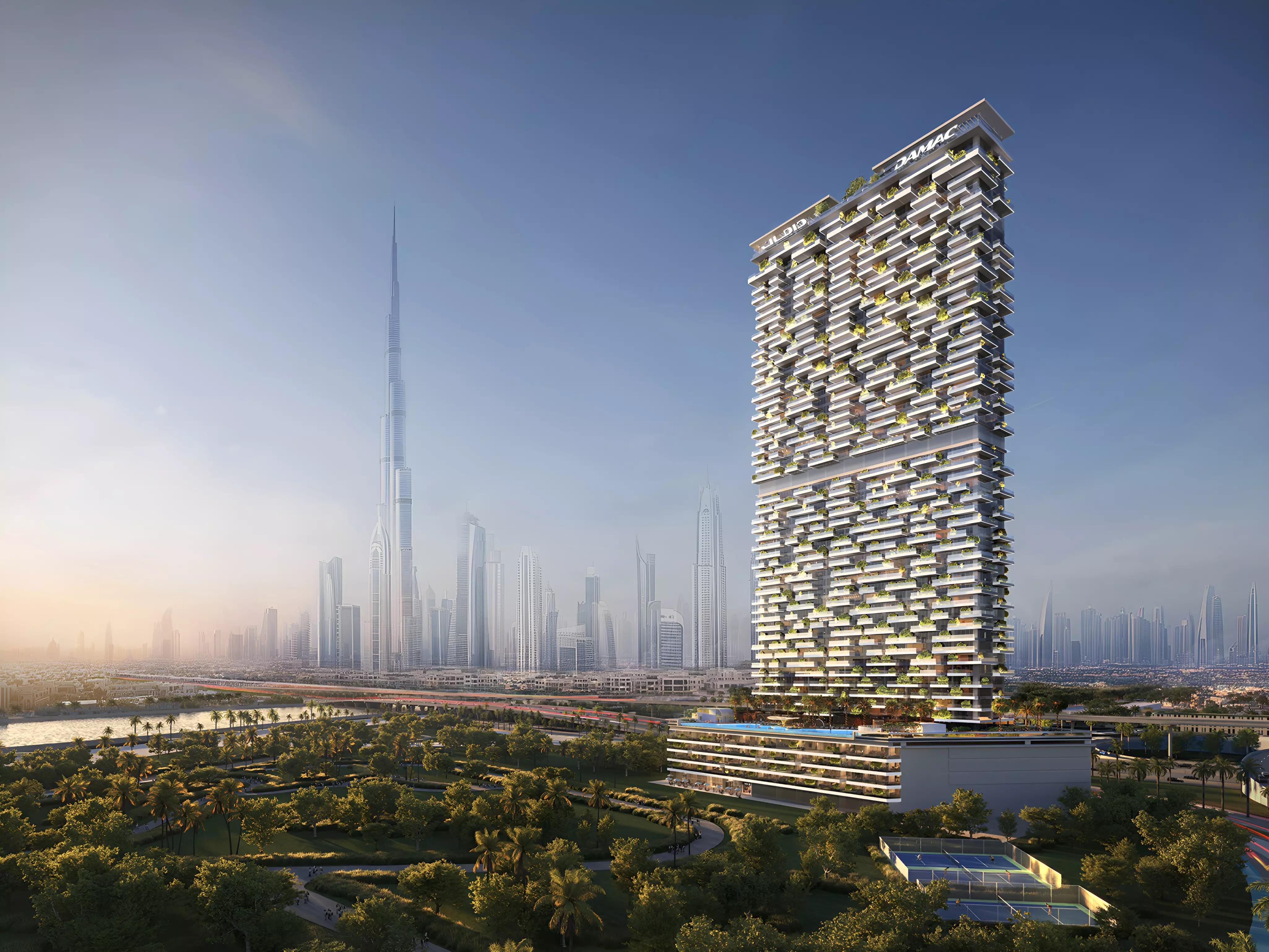 The Acres Estates community landscaping and pathways, Dubai Land, Dubai