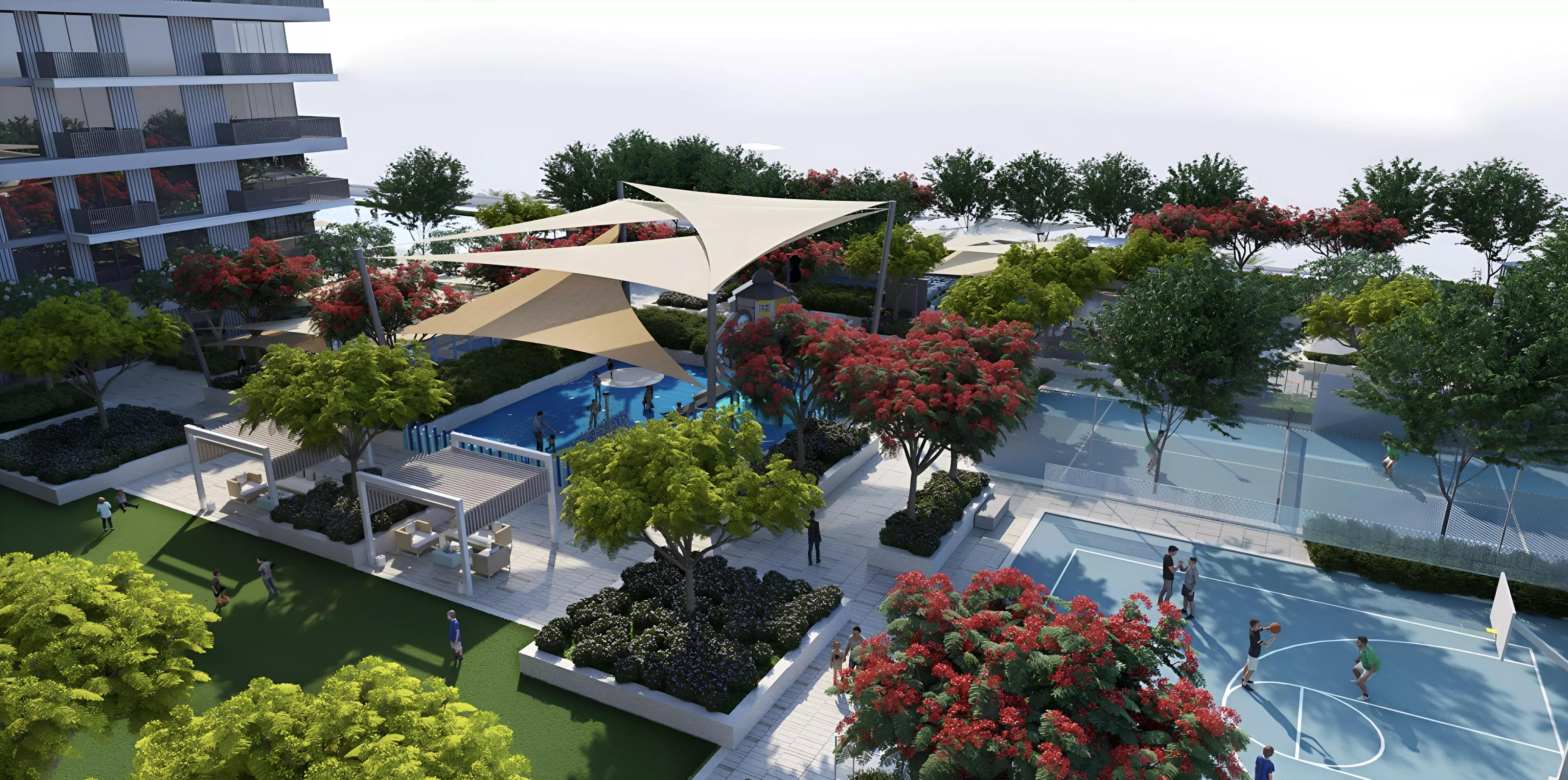 Palace Residences Dubai Hills exterior night or landscaped view, Dubai Hills Estate, Dubai