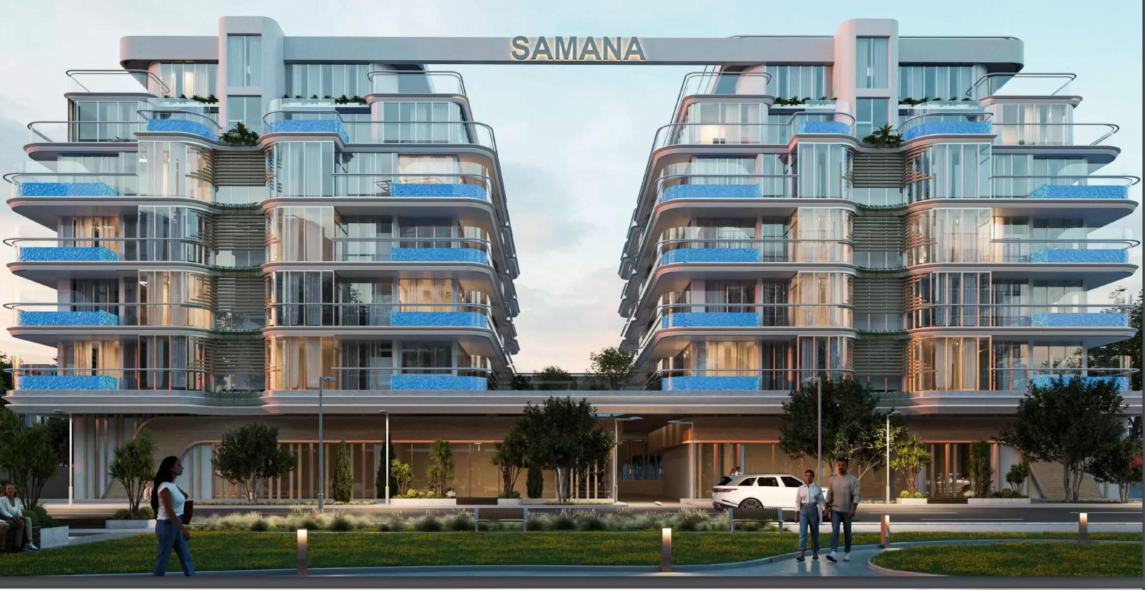 Rome by Samana apartment building exterior, District 11, MBR City, Dubai