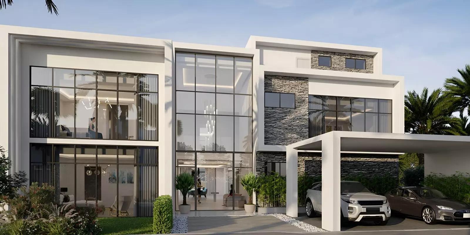 Belair villa interior living space, The Trump Estates Phase 2, DAMAC Hills