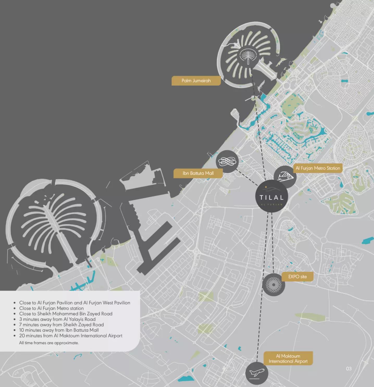 Tilal Al Furjan Phase 2 master plan layout, Al Furjan, Dubai