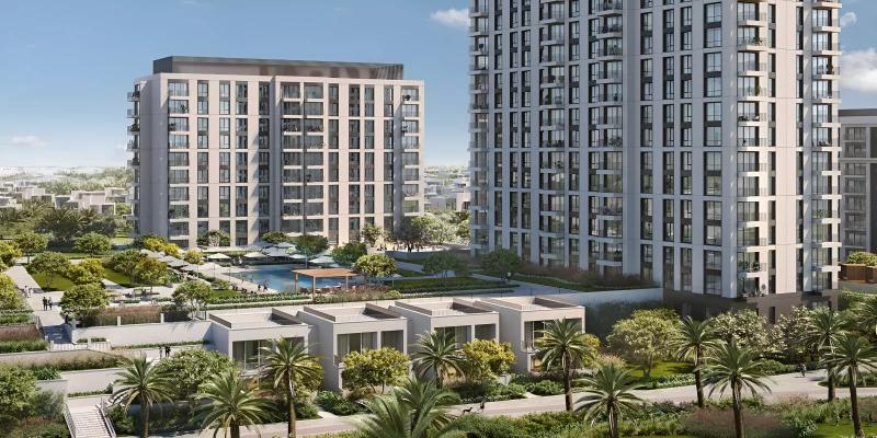 Park Horizon residential building exterior at Dubai Hills Estate, Dubai