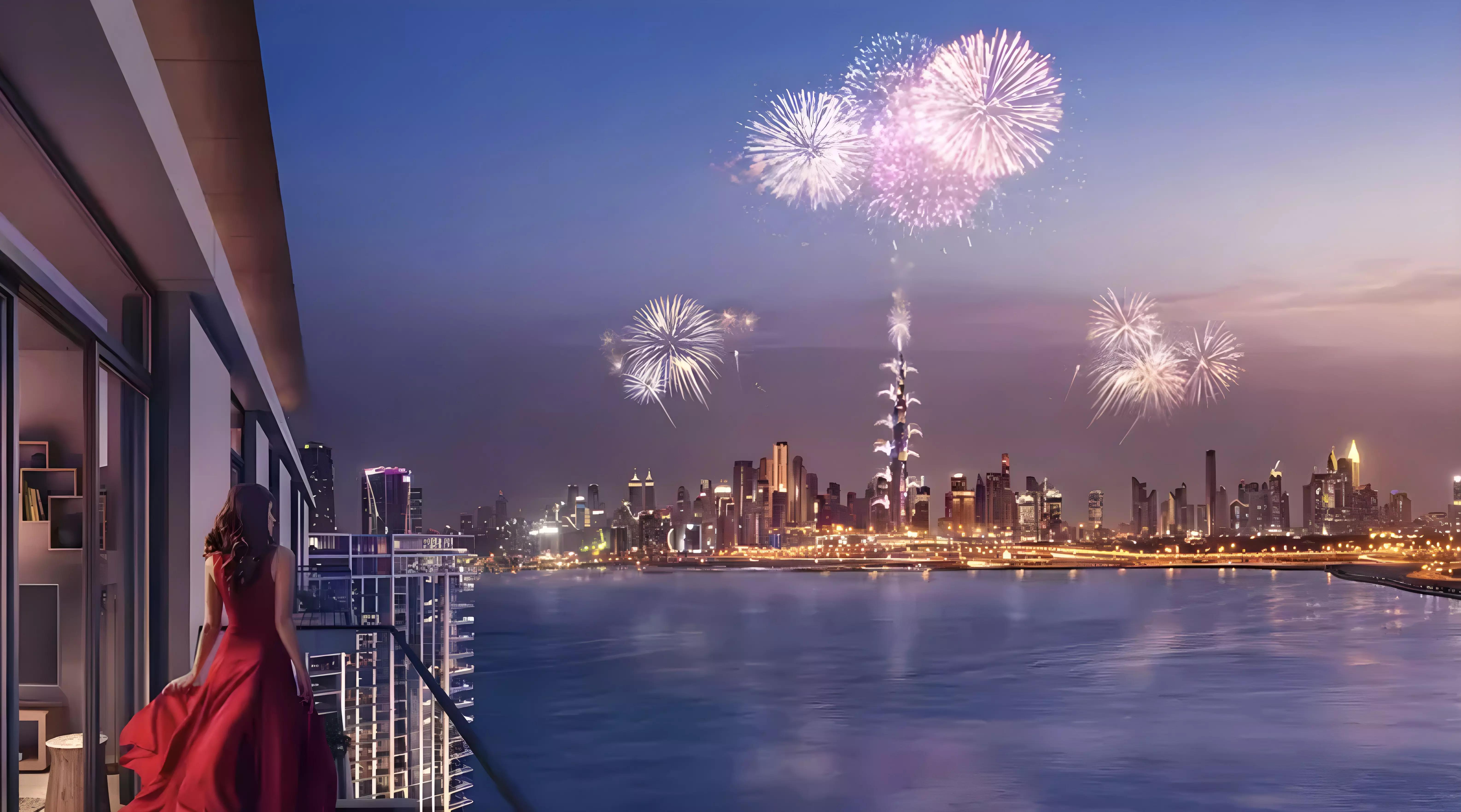 Waterfront community view near The Cove Phase 2, Dubai Creek Harbour