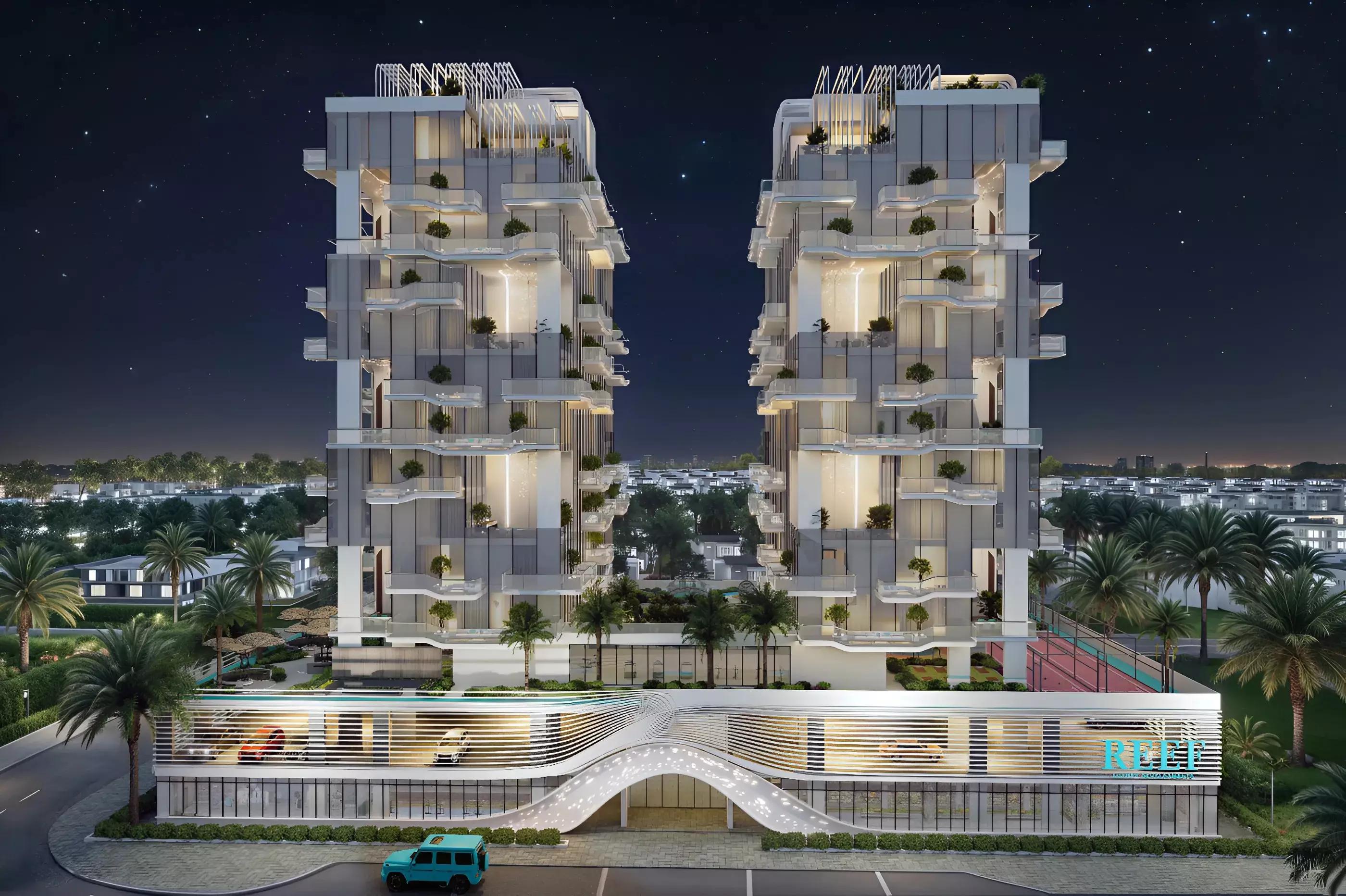 Reef 999 master plan layout, Al Furjan, Dubai