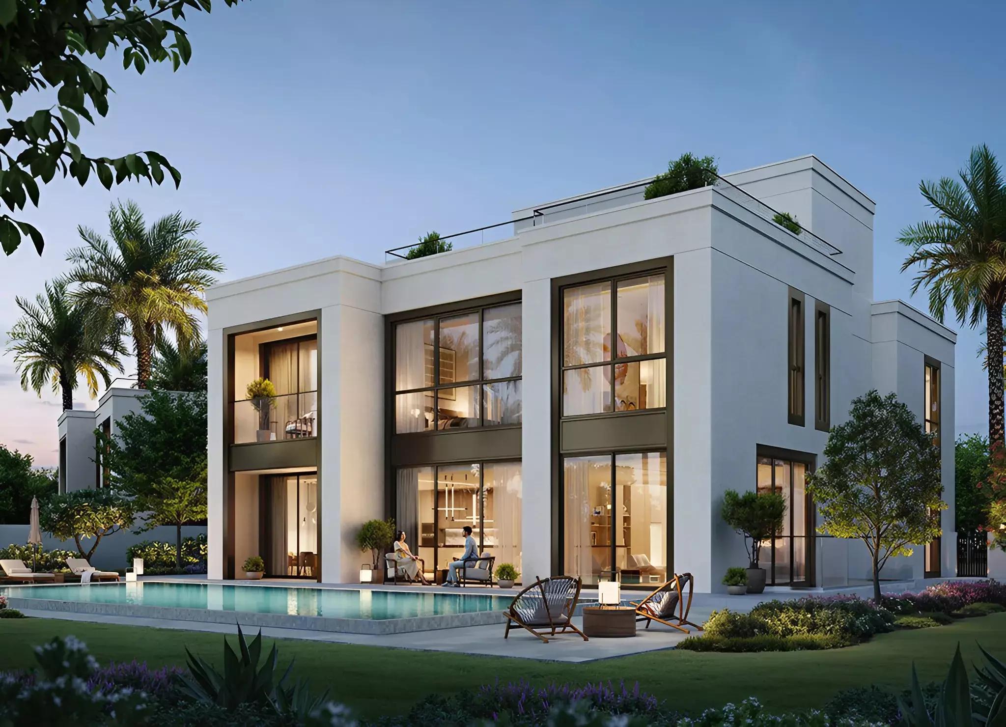 Address Villas Tierra interior living space, The Oasis by Emaar, Dubai