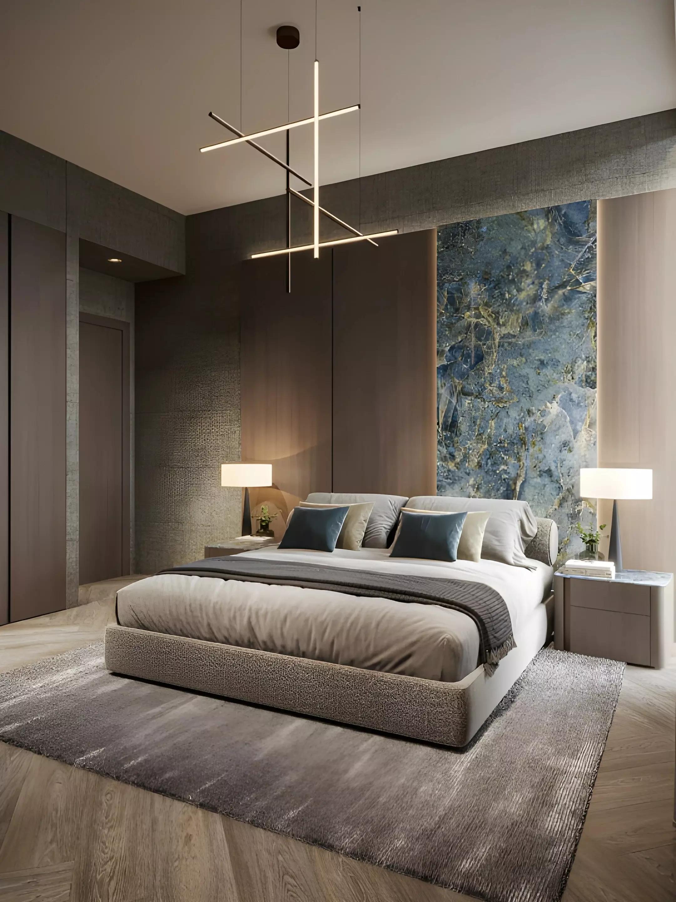 The Central Downtown interior apartment finish, Arjan, Dubai