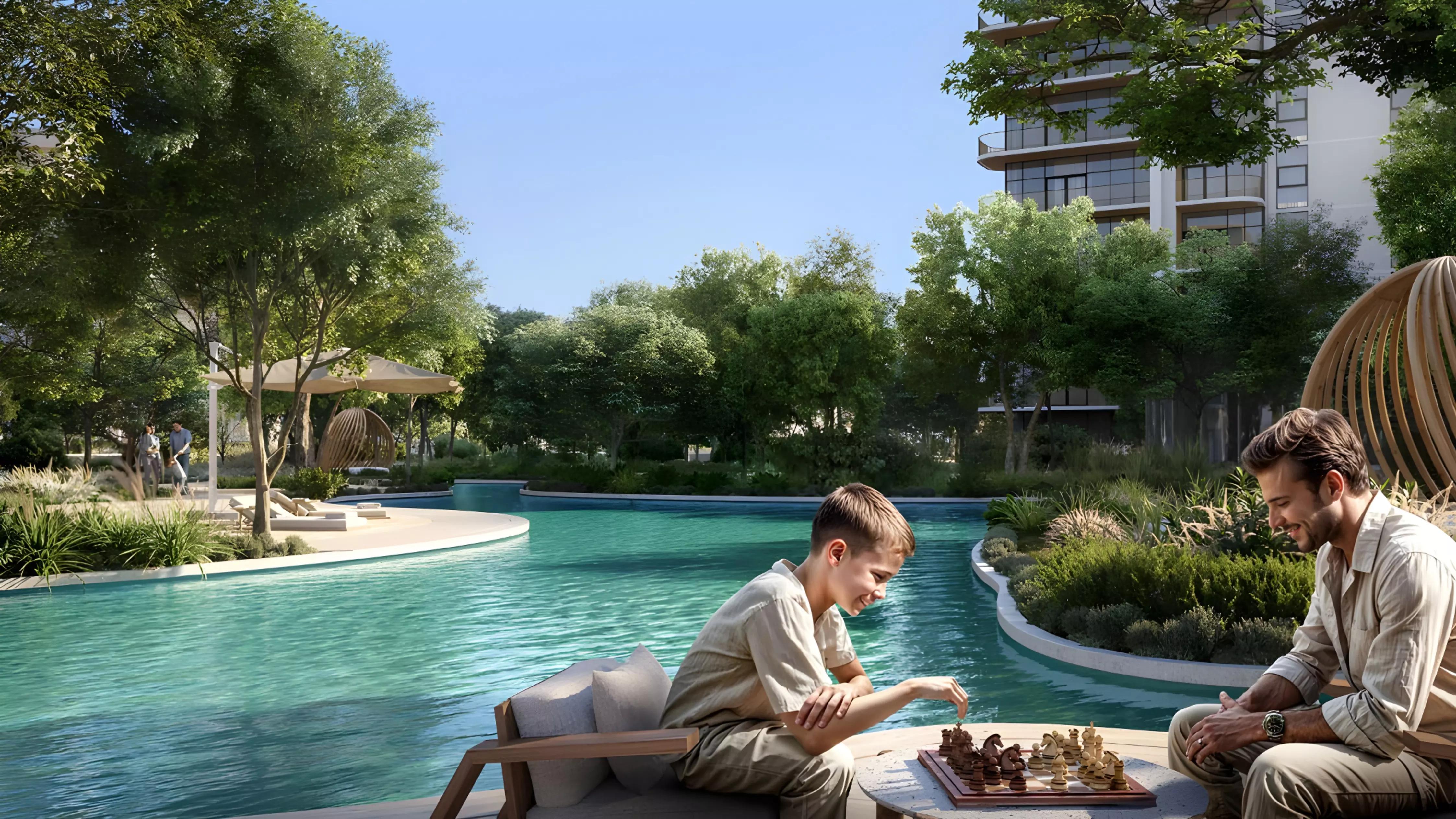 Capria West residential interior finish, Ghaf Woods, Dubai Land