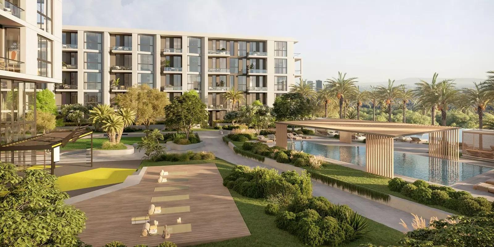 Terrazzo Residences kitchen and dining space, JVC, Dubai