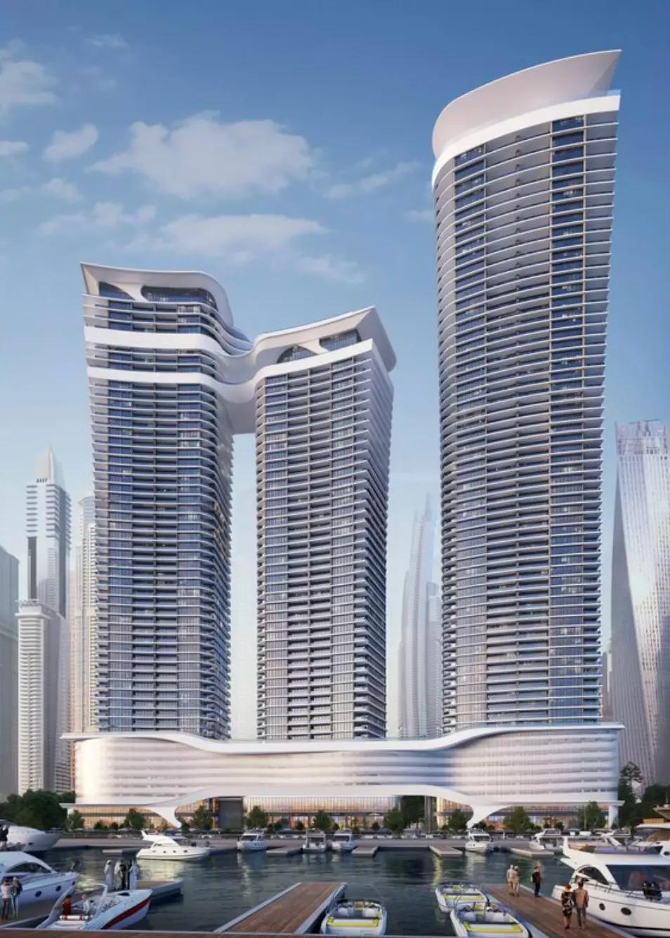 Sobha Seahaven apartment interior living space