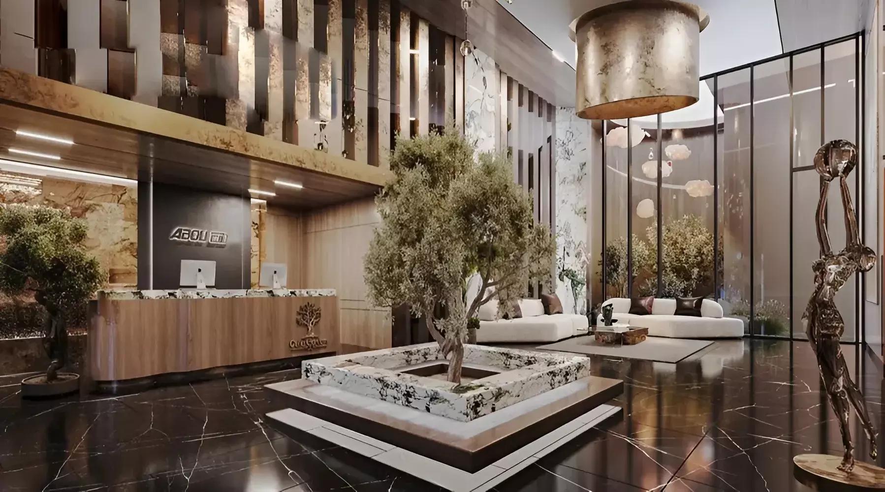 Celia Gardens building amenity area, Nad Al Sheba Gardens, Dubai