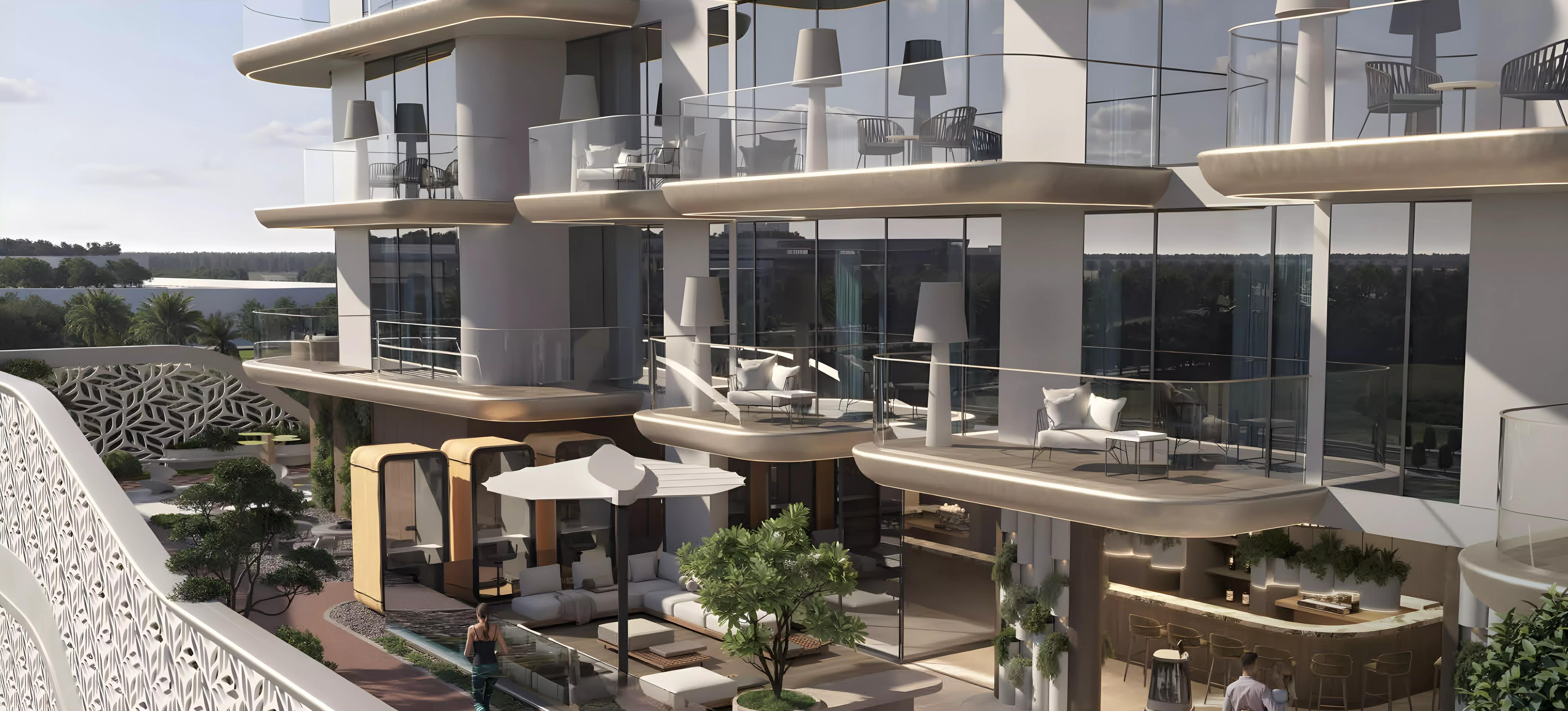 Treppan Living Prive apartment interior detail, Dubai Islands