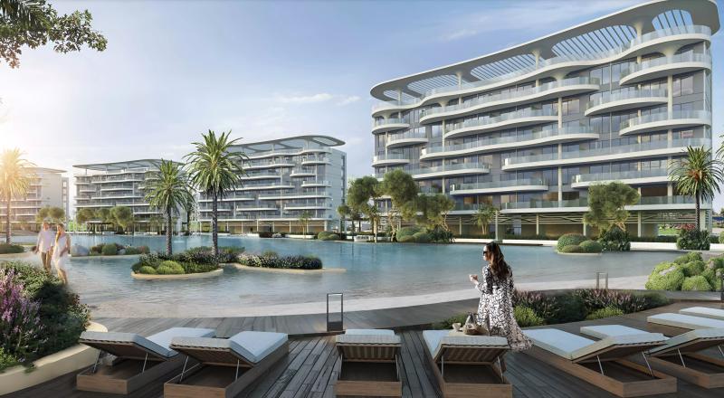 Nad Al Sheba Gardens 10 townhouse exterior with landscaped front garden, Nad Al Sheba, Dubai