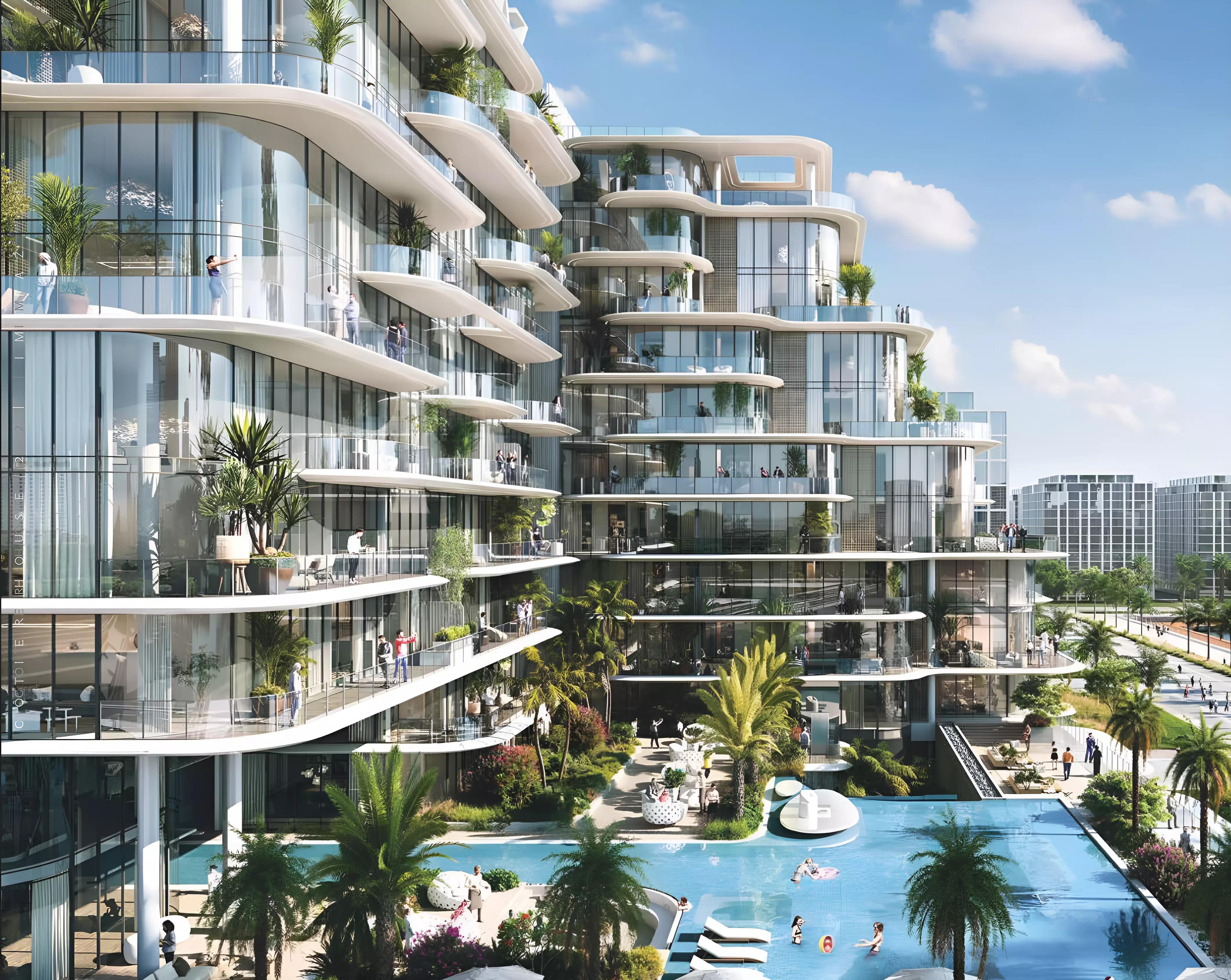 Cotier House Phase 2 waterfront view, Dubai Islands, Dubai
