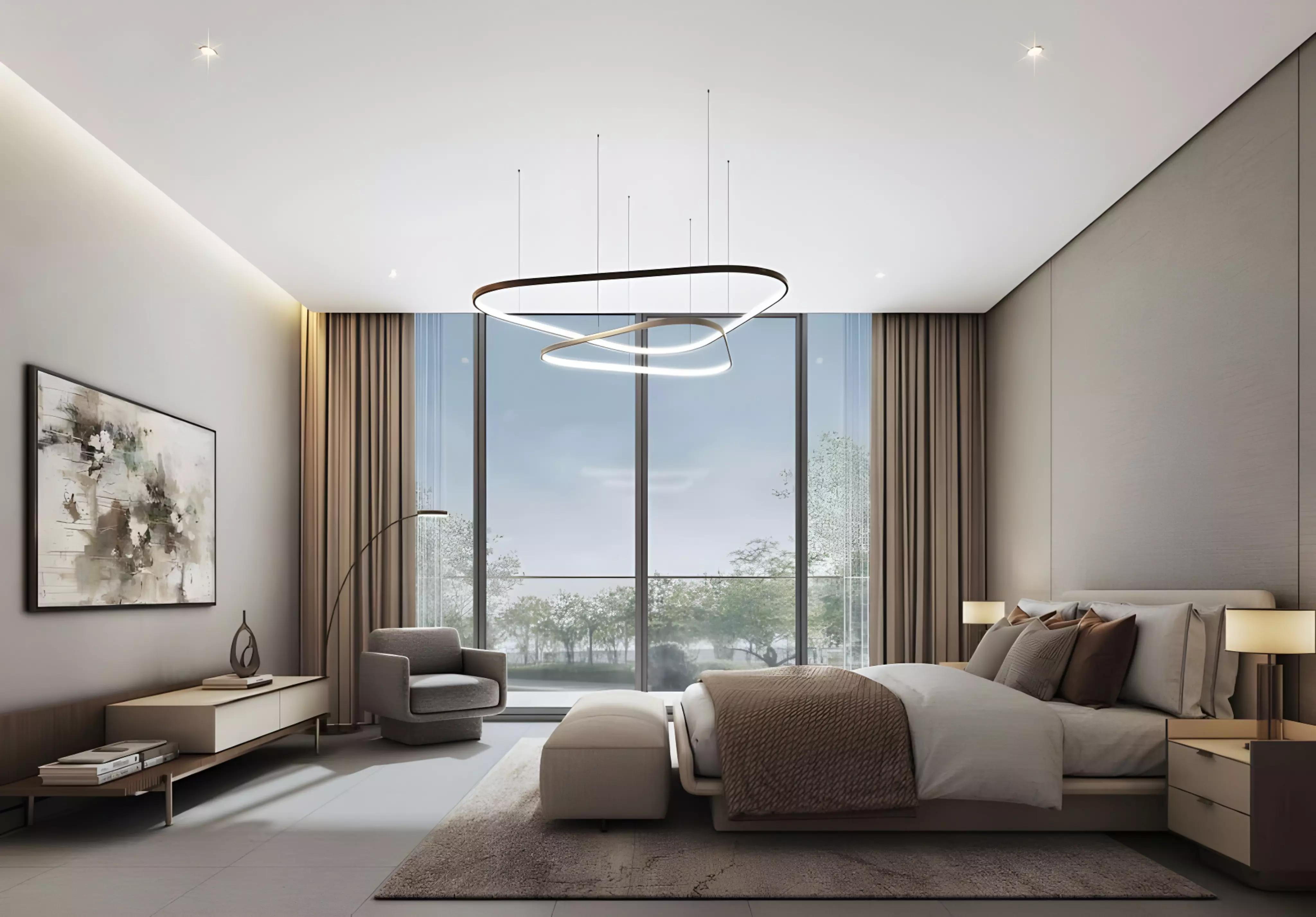 Sobha Sanctuary golf clubhouse building, Dubai