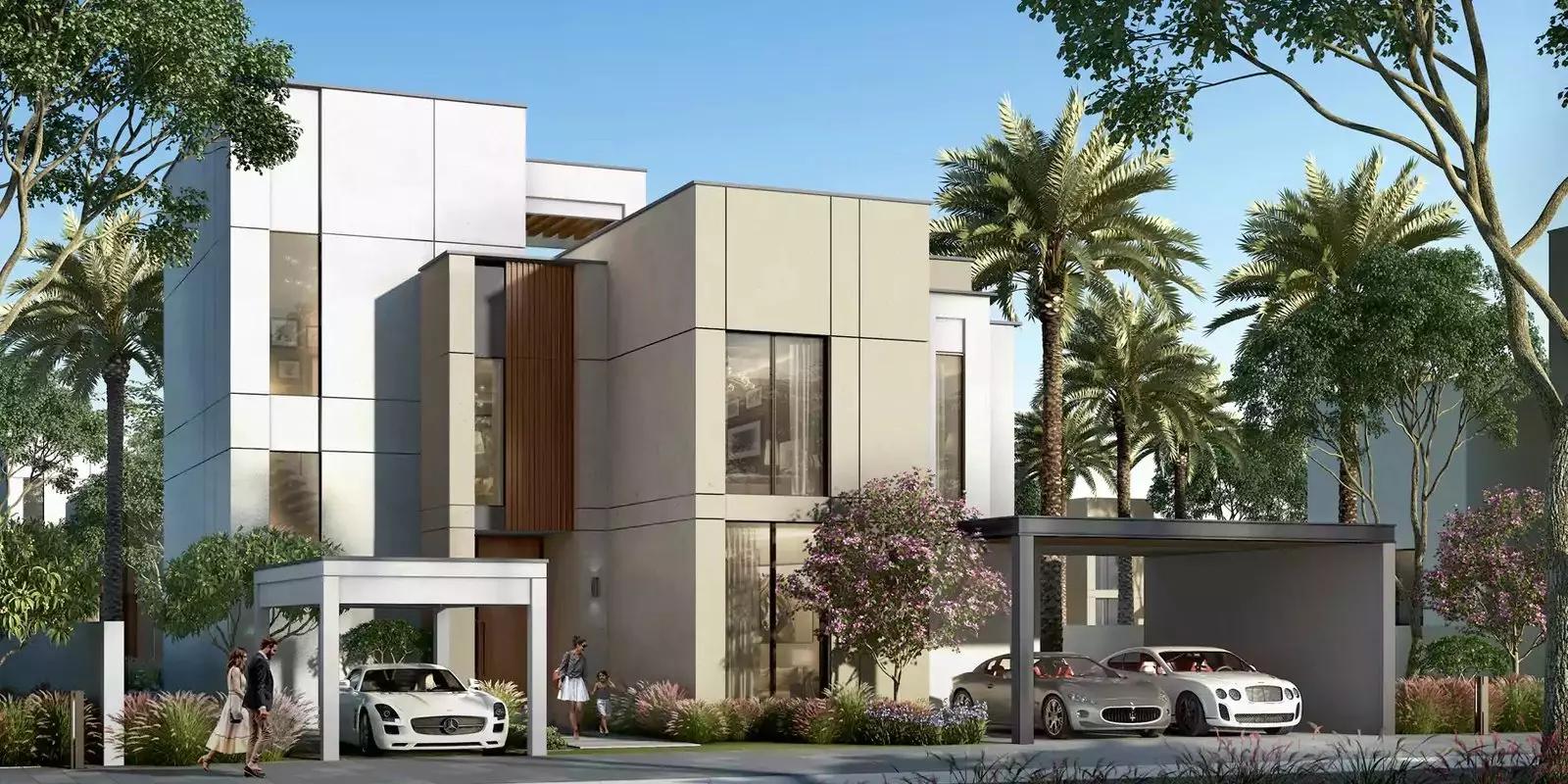 Caya Phase 2 villa community street view, Arabian Ranches 3, Dubai