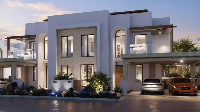 Hayat Residences Phase 2 townhouse exterior, Dubai South