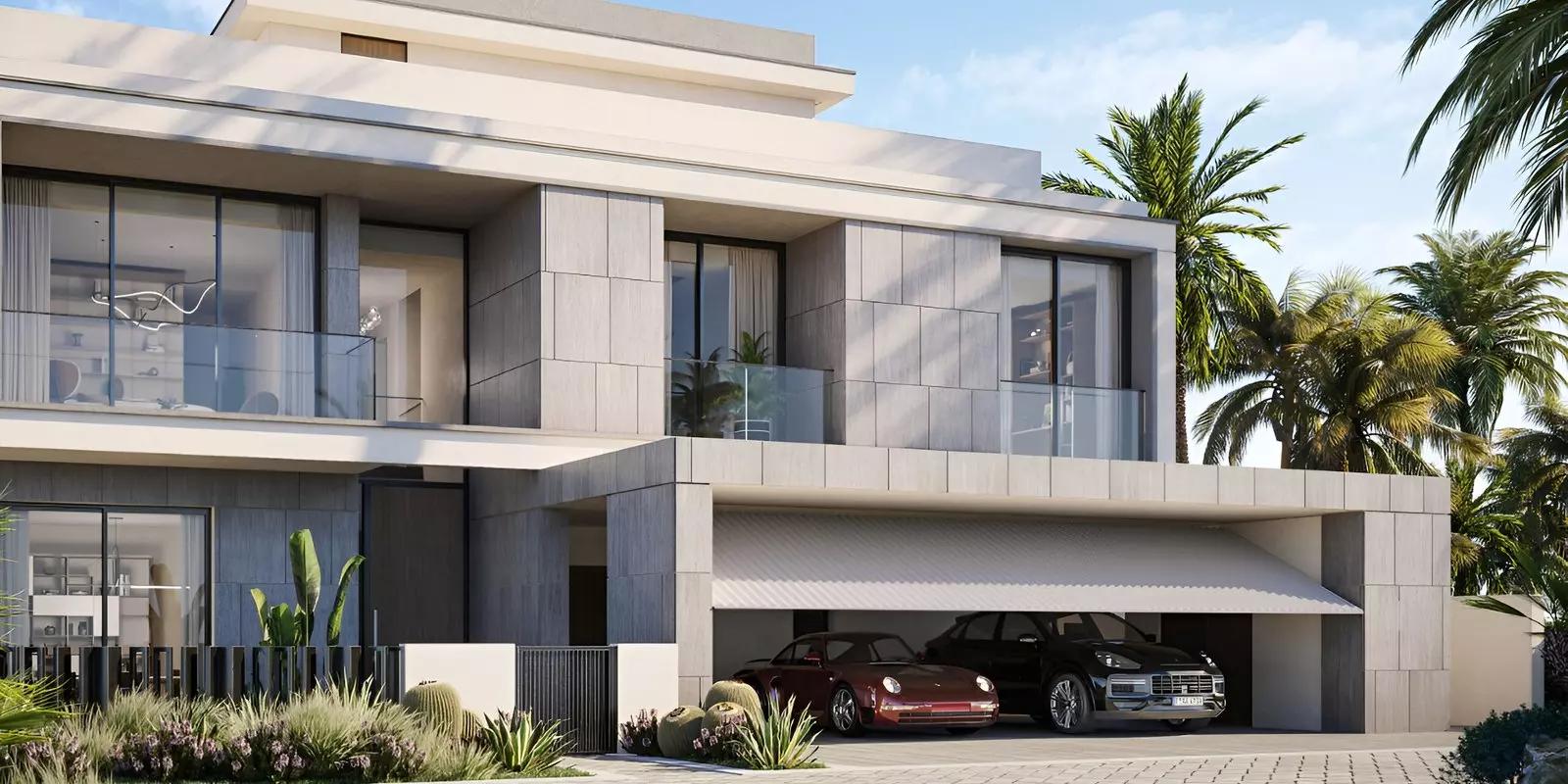 District One West Phase 2 exterior architecture detail, Dubai