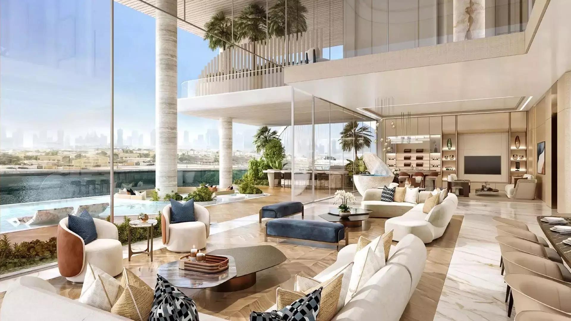 Casa Ahs landscaped garden courtyard, Al Wasl, Dubai