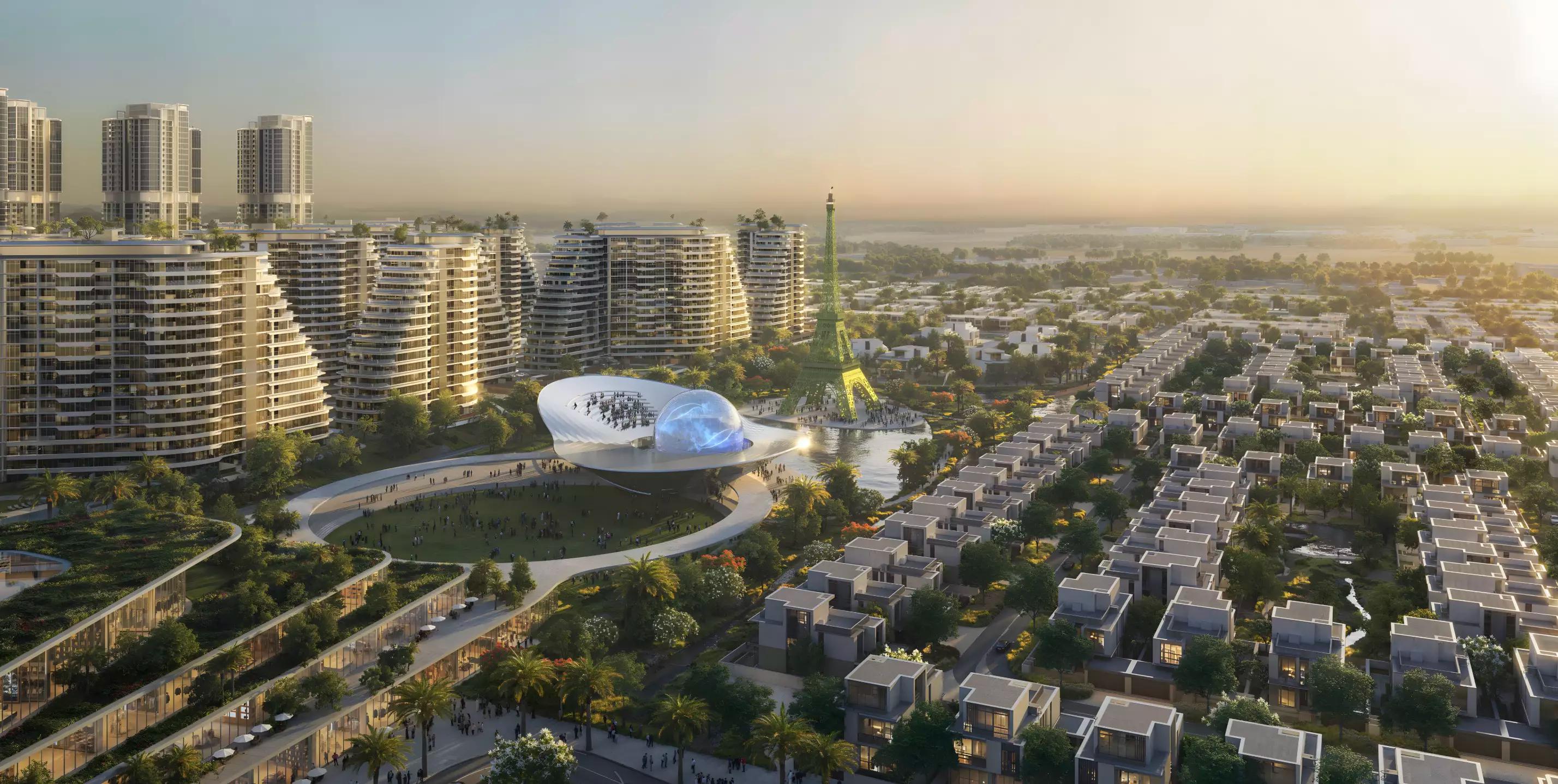 Altura Phase 2 apartment interior living space, Dubai South