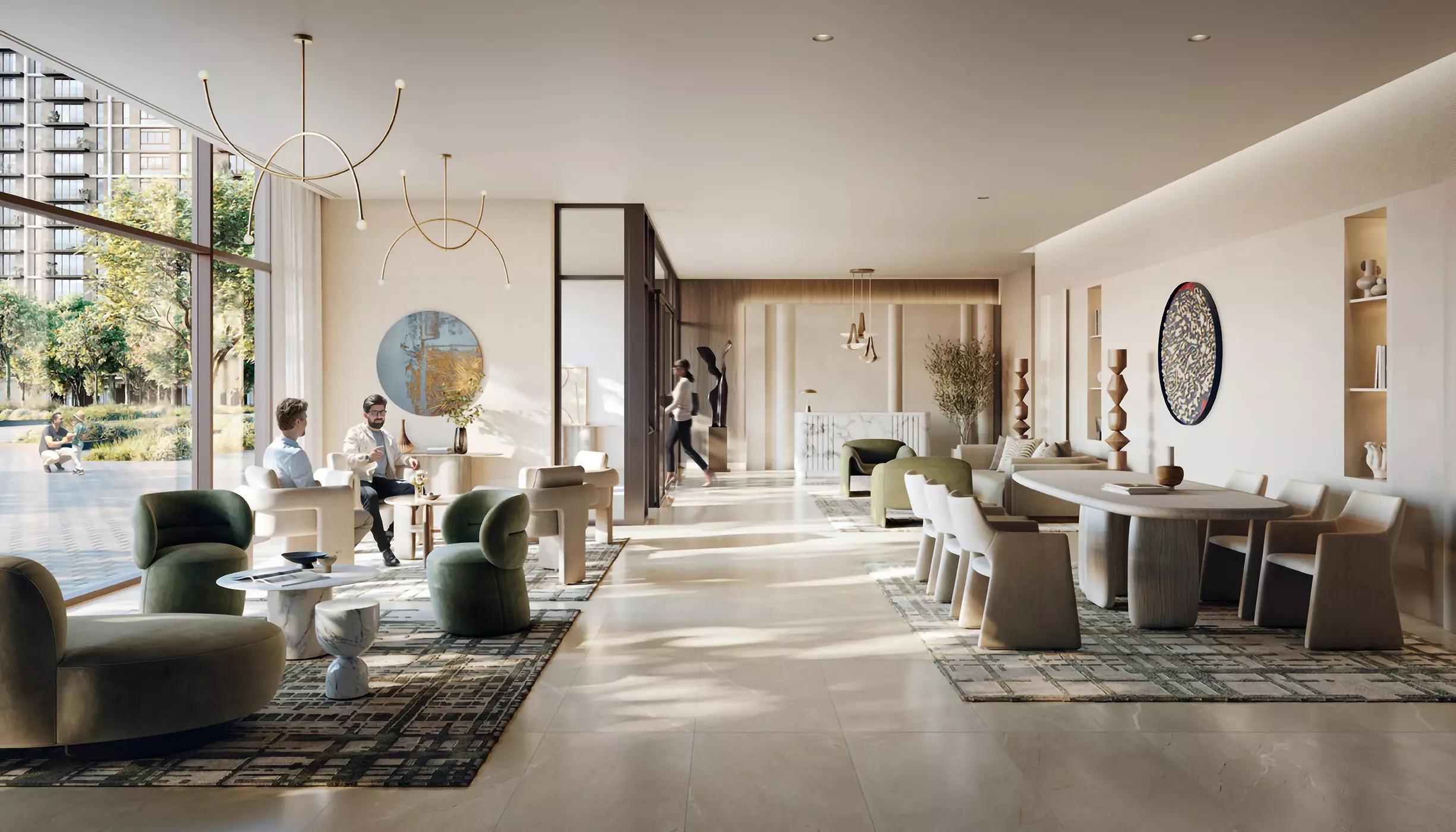 Oria master plan layout, The Lagoons, Dubai Creek Harbour