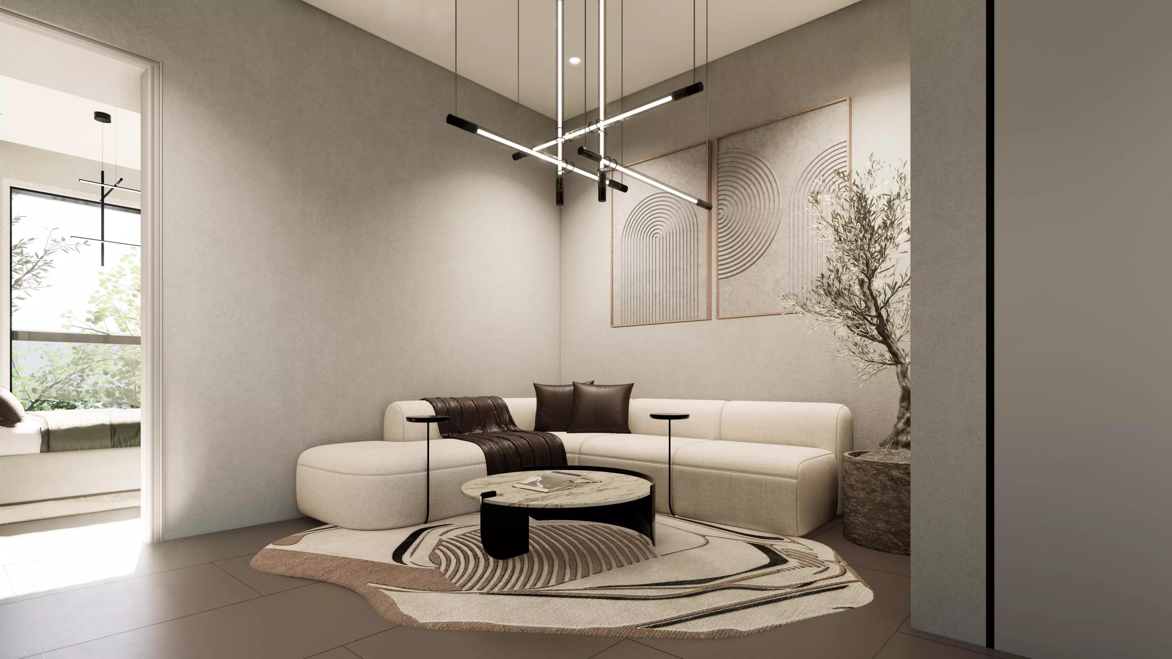 Westar Celeste villa bedroom interior, District 14, Dubai