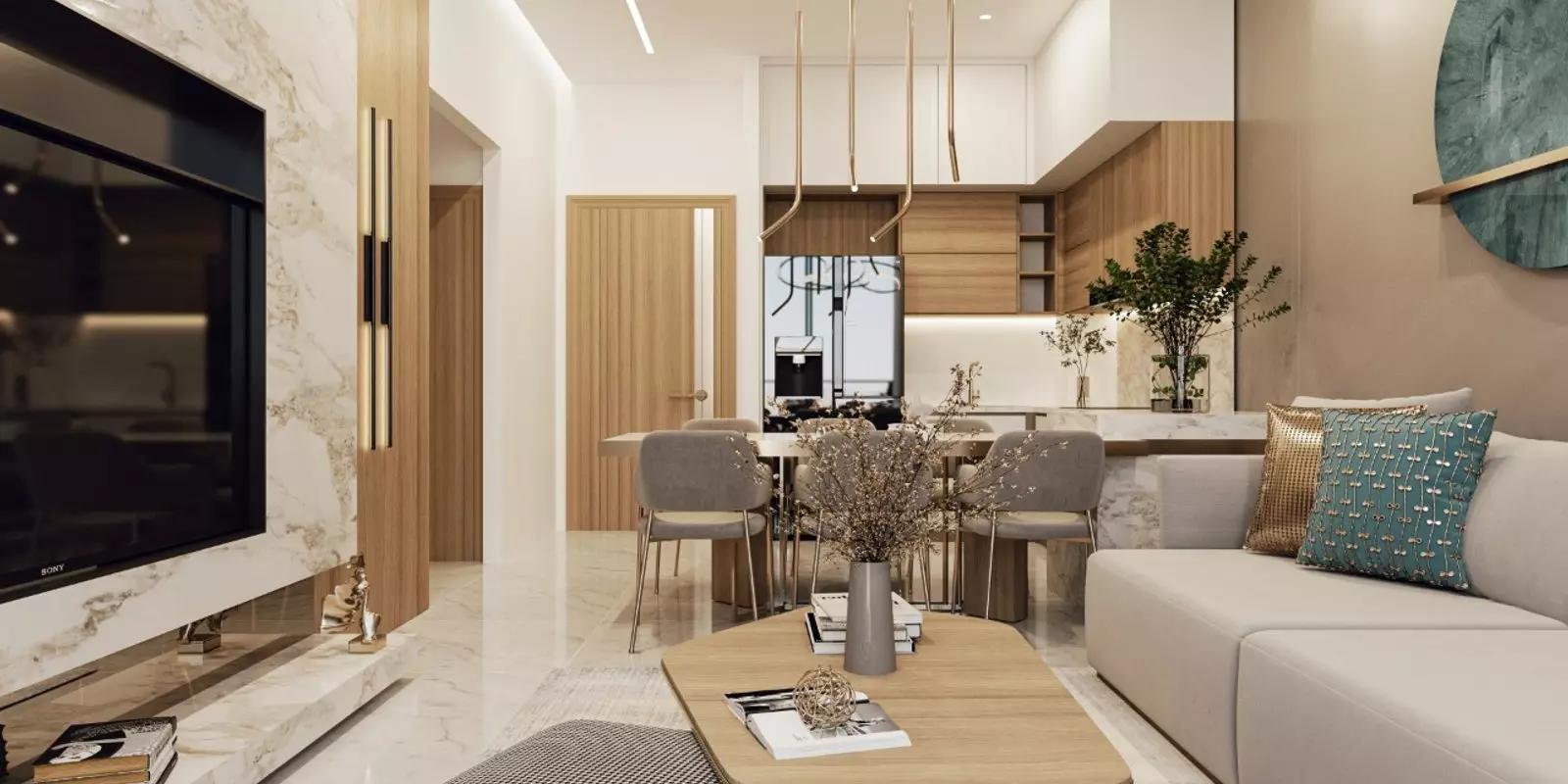 Samana Miami Phase 2 exterior facade, Jumeirah Village Triangle, Dubai