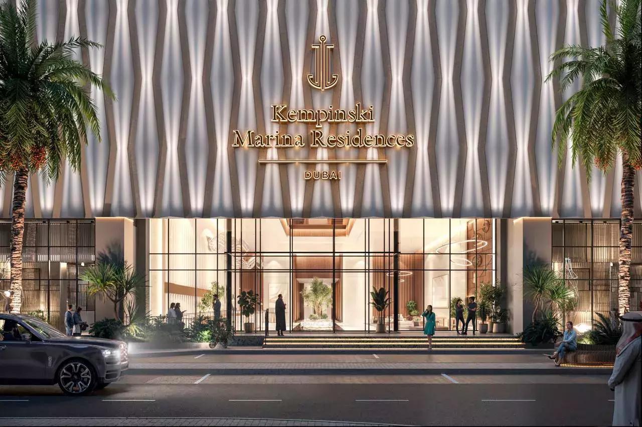 Indoor swimming pool amenity at Kempinski Marina Residences, Dubai Marina