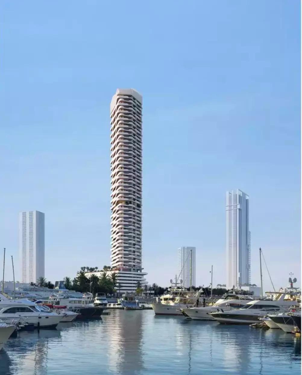 Coral Reef lobby and communal space, Dubai Maritime City