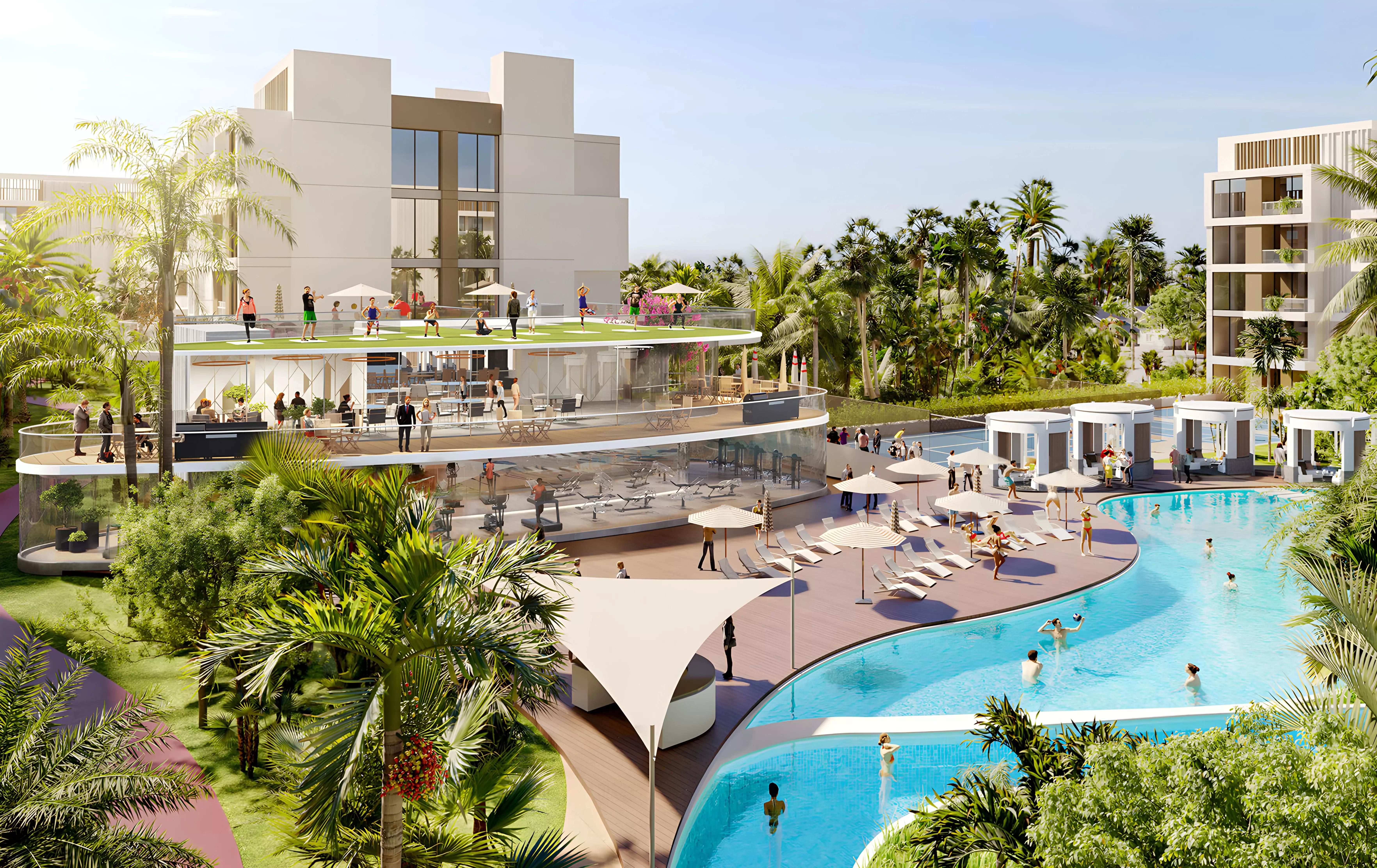 Torino by ORO24 master plan layout, Arjan, Dubai
