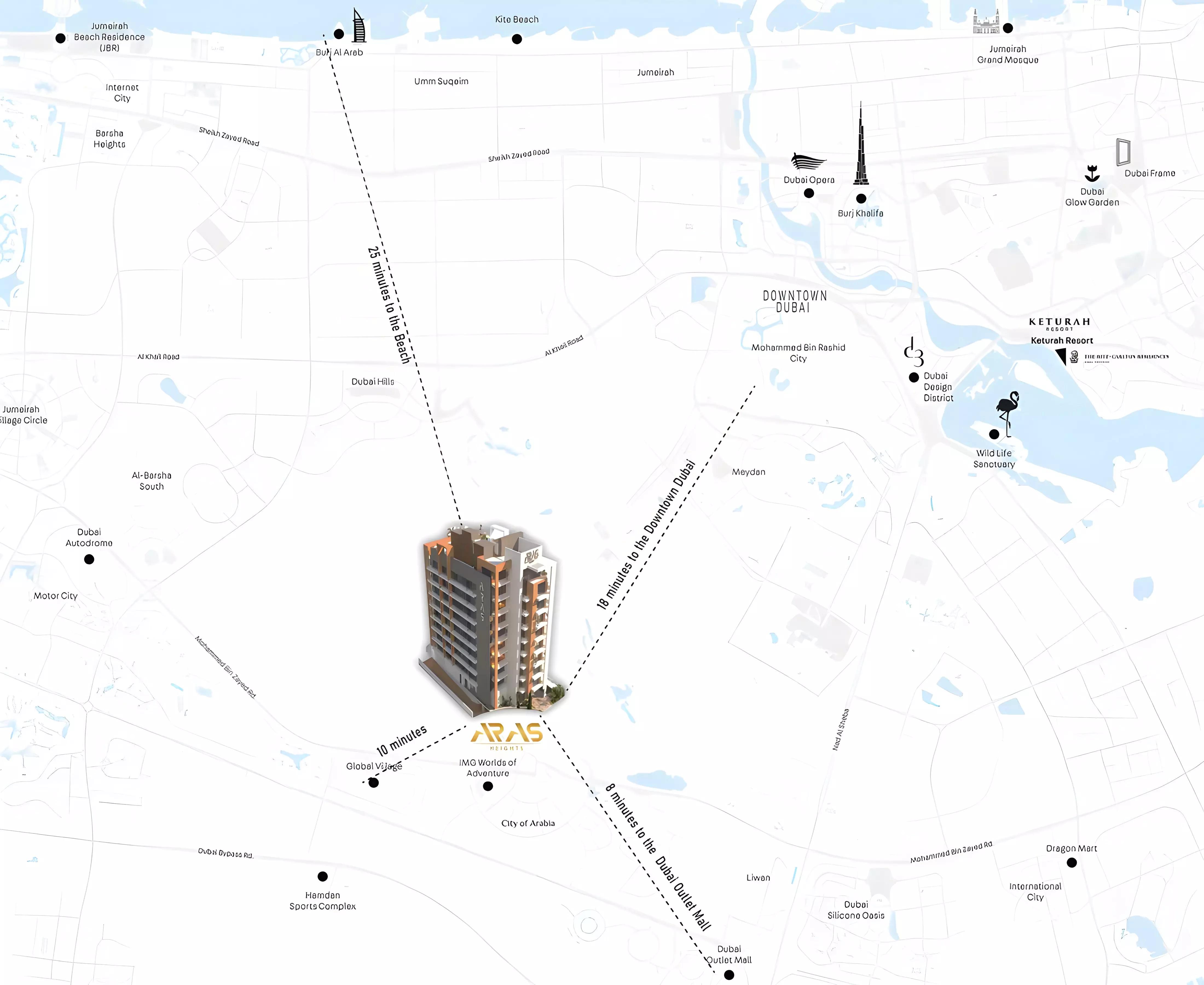 Aras Heights Phase 2 master plan layout, Dubai Silicon Oasis