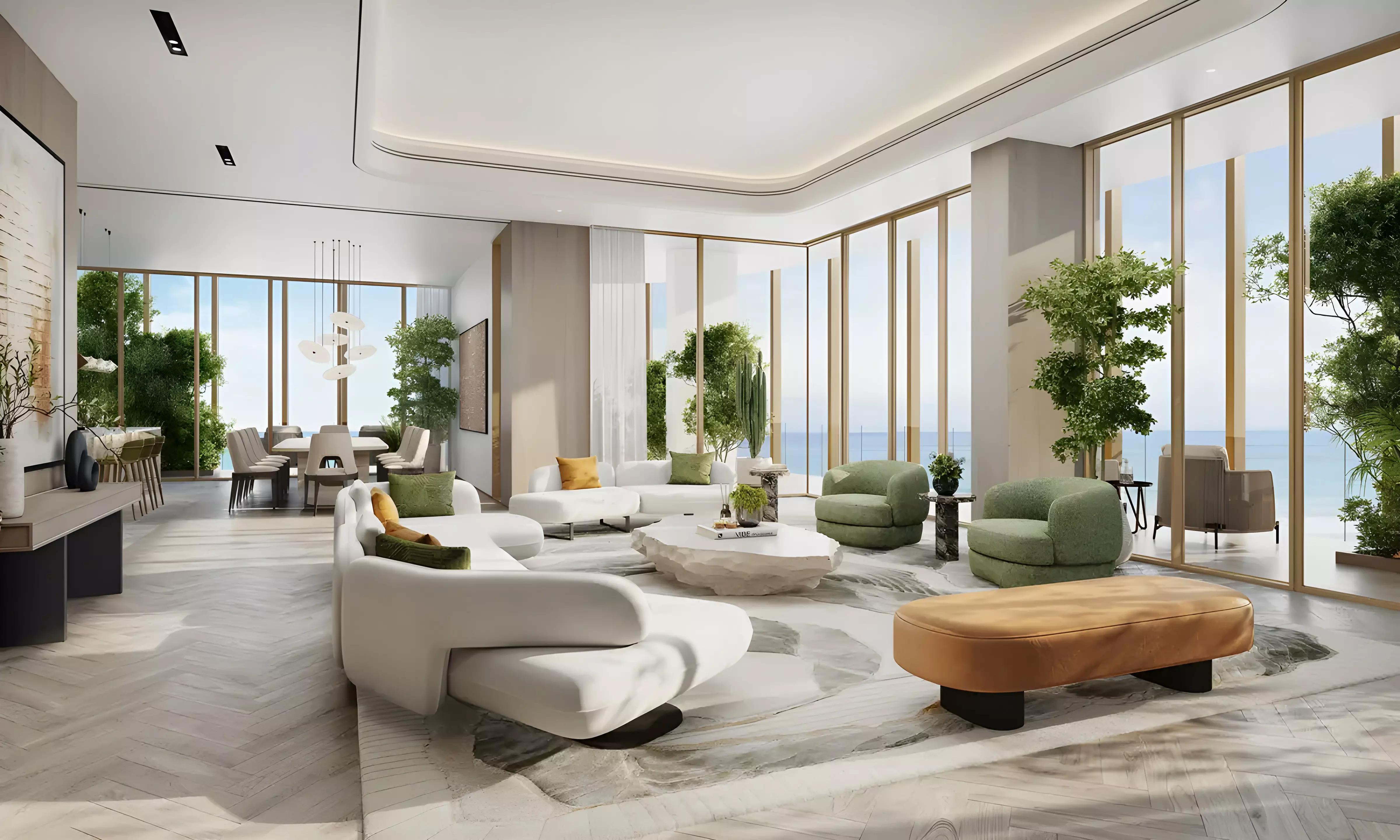 Kanyon by Beyond indoor swimming pool amenity, Dubai Maritime City