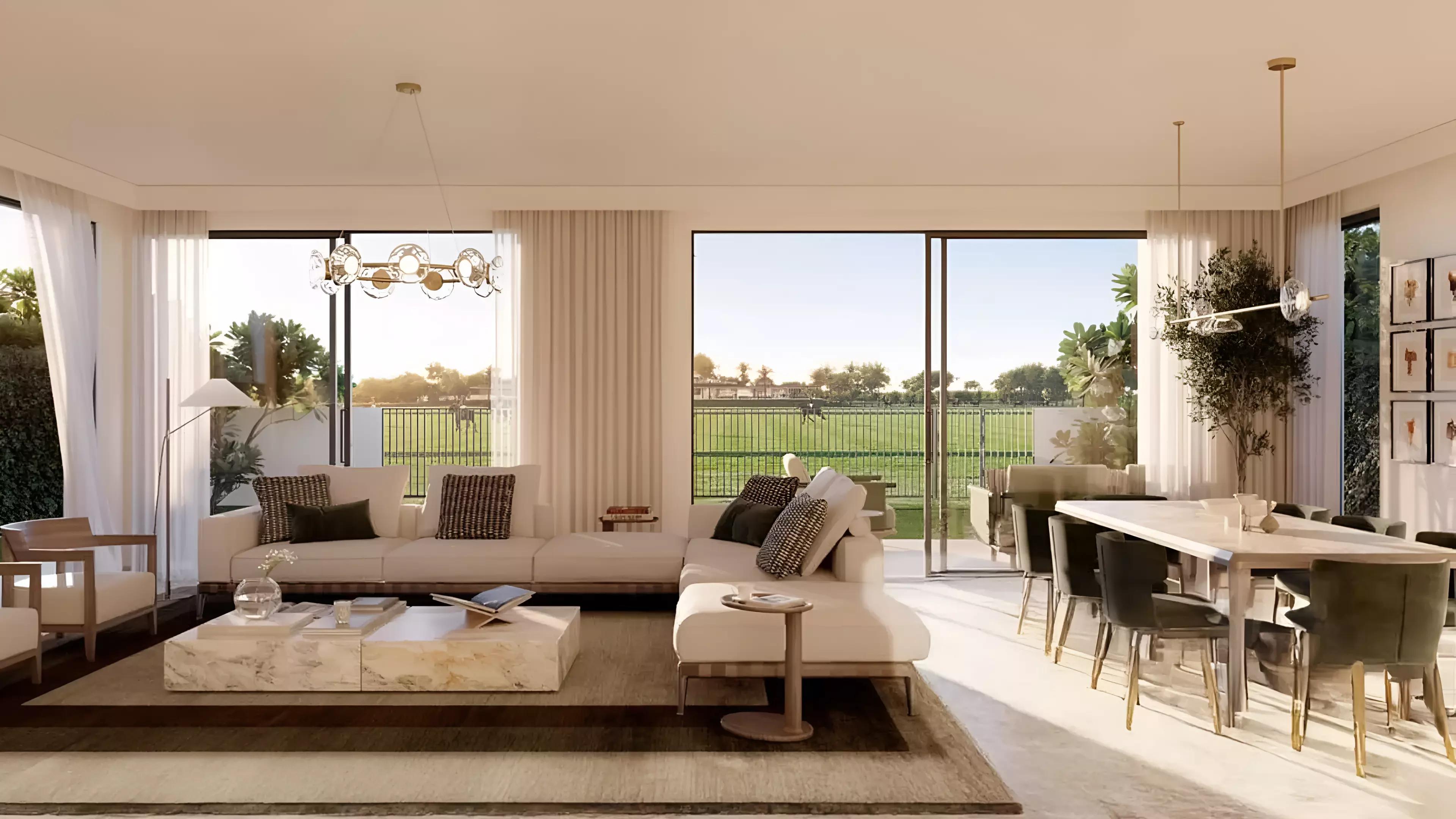 Chevalia Estate community landscaping and gardens, DIP 2, Dubai