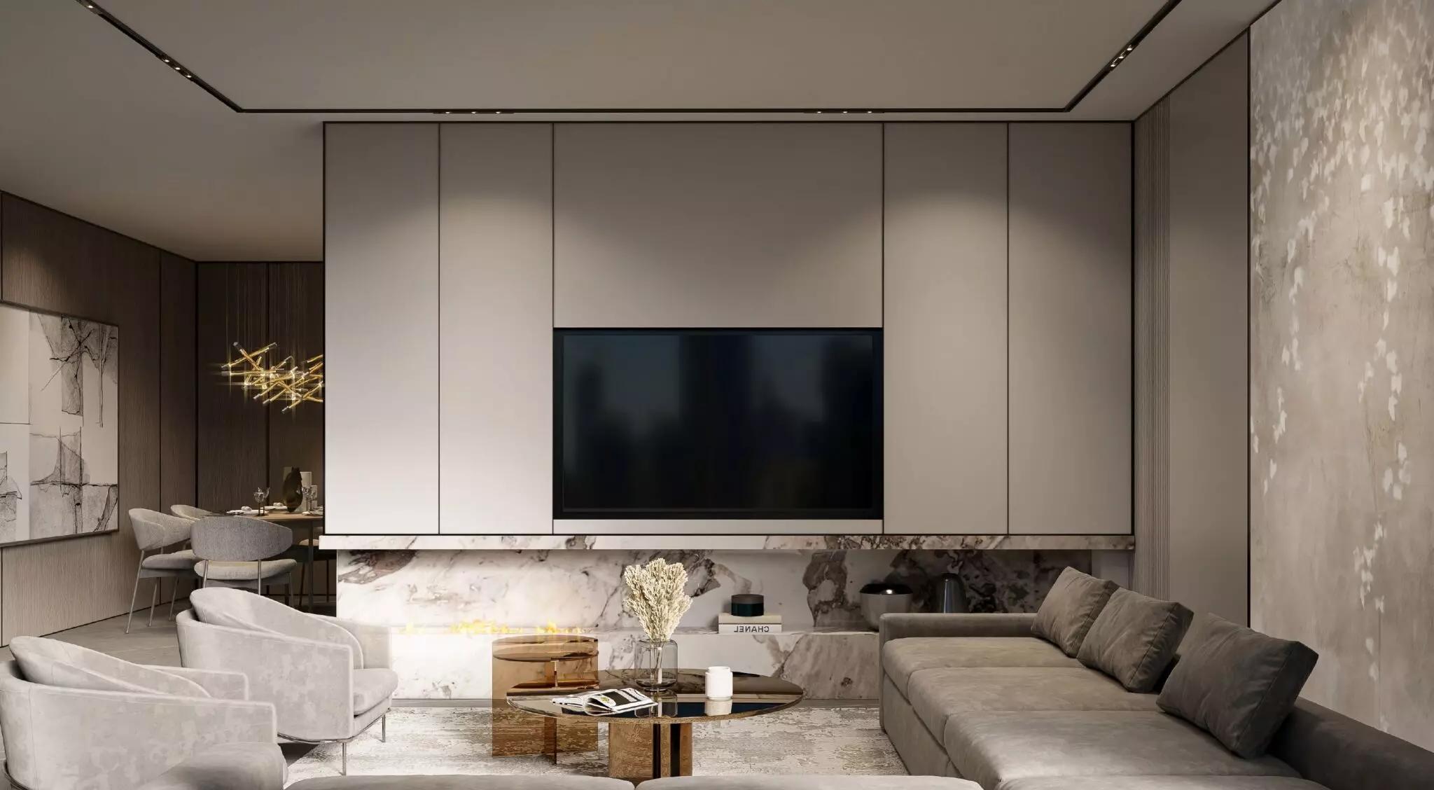 Marwa Homes Phase 4 townhouse bedroom interior, JVC, Dubai