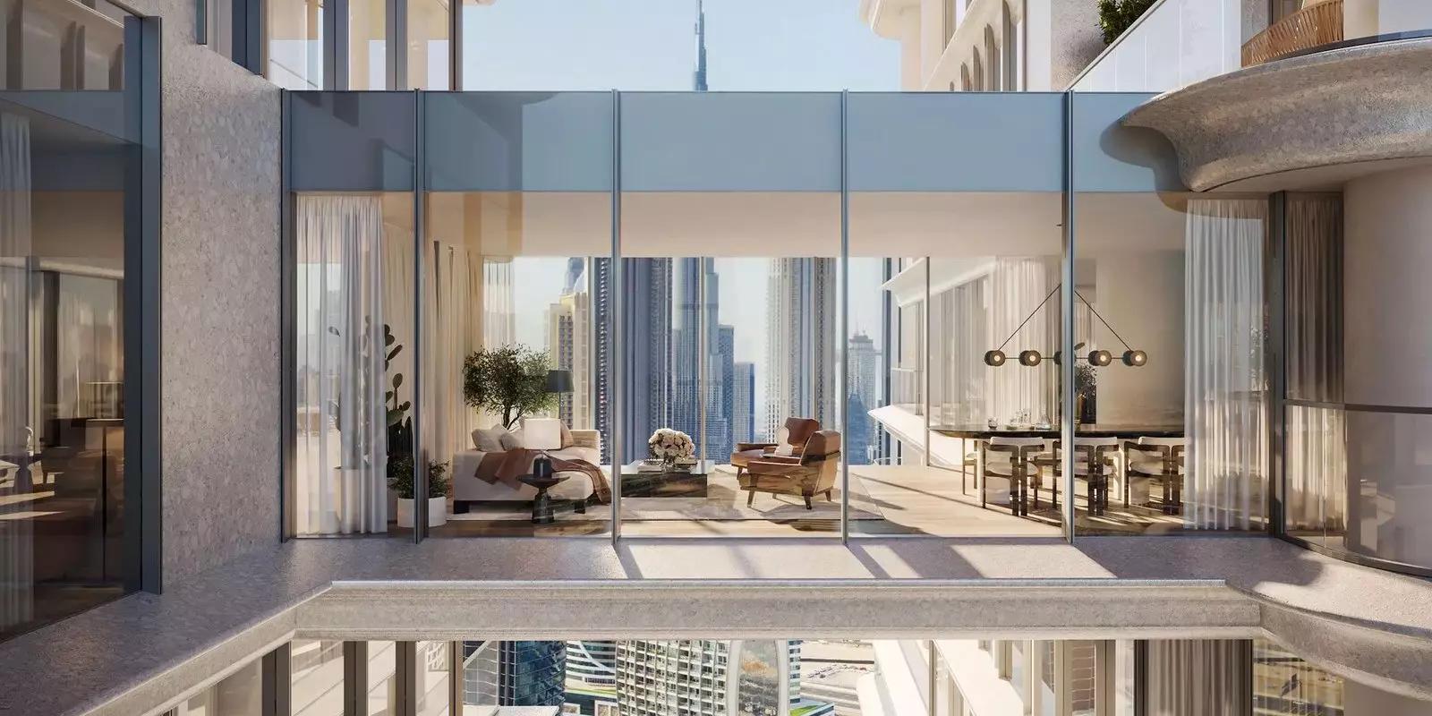 Vela Viento tower exterior in Business Bay, Dubai