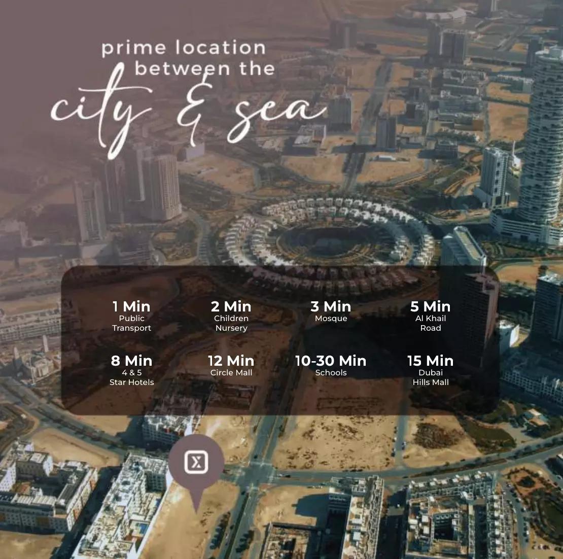 SquareX Residence master plan layout, District 10, JVC, Dubai
