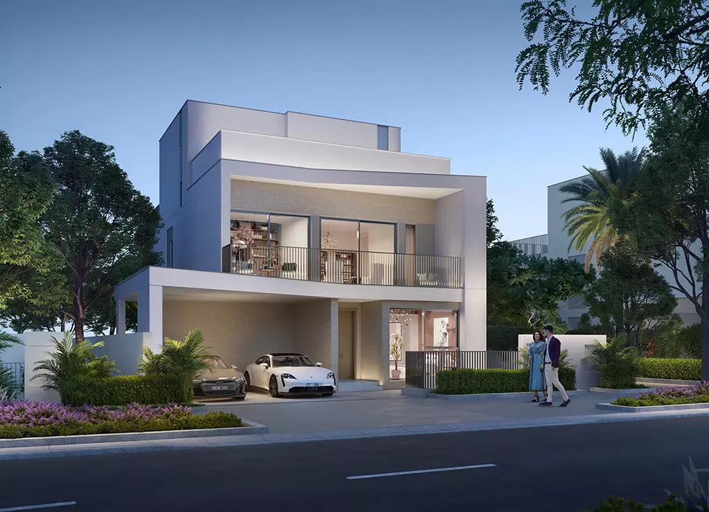 Golf Lane villa garden and outdoor space, Emaar South