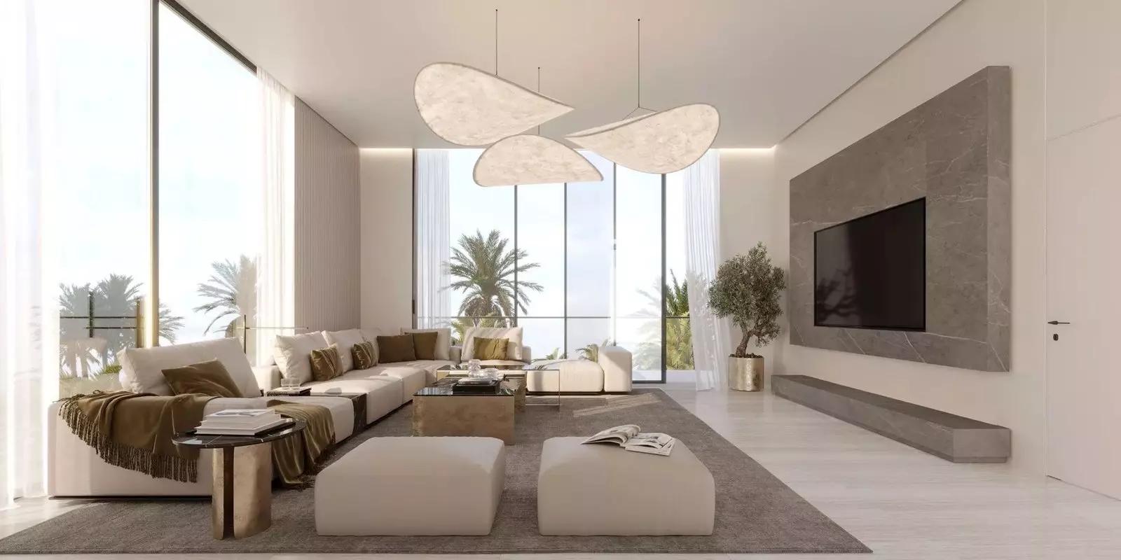 Terra Golf Collection shared pool and outdoor amenity area, Jumeirah Golf Estates