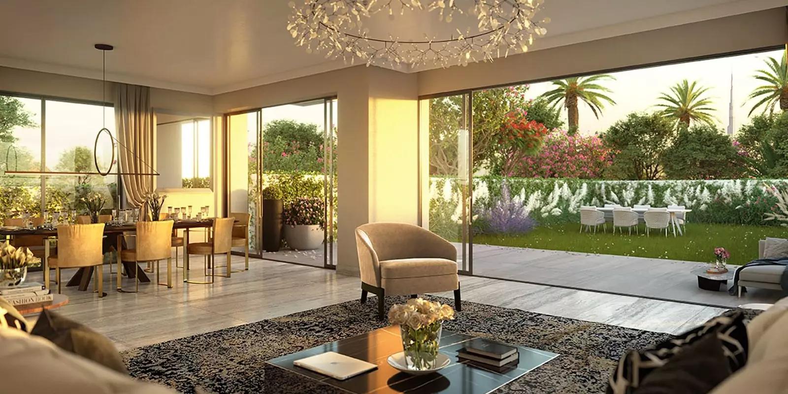 MAG City townhouse rooftop or terrace view, MBR City, Dubai