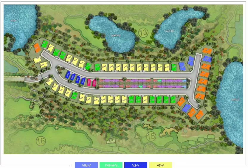 Veneto at DAMAC Hills master plan layout
