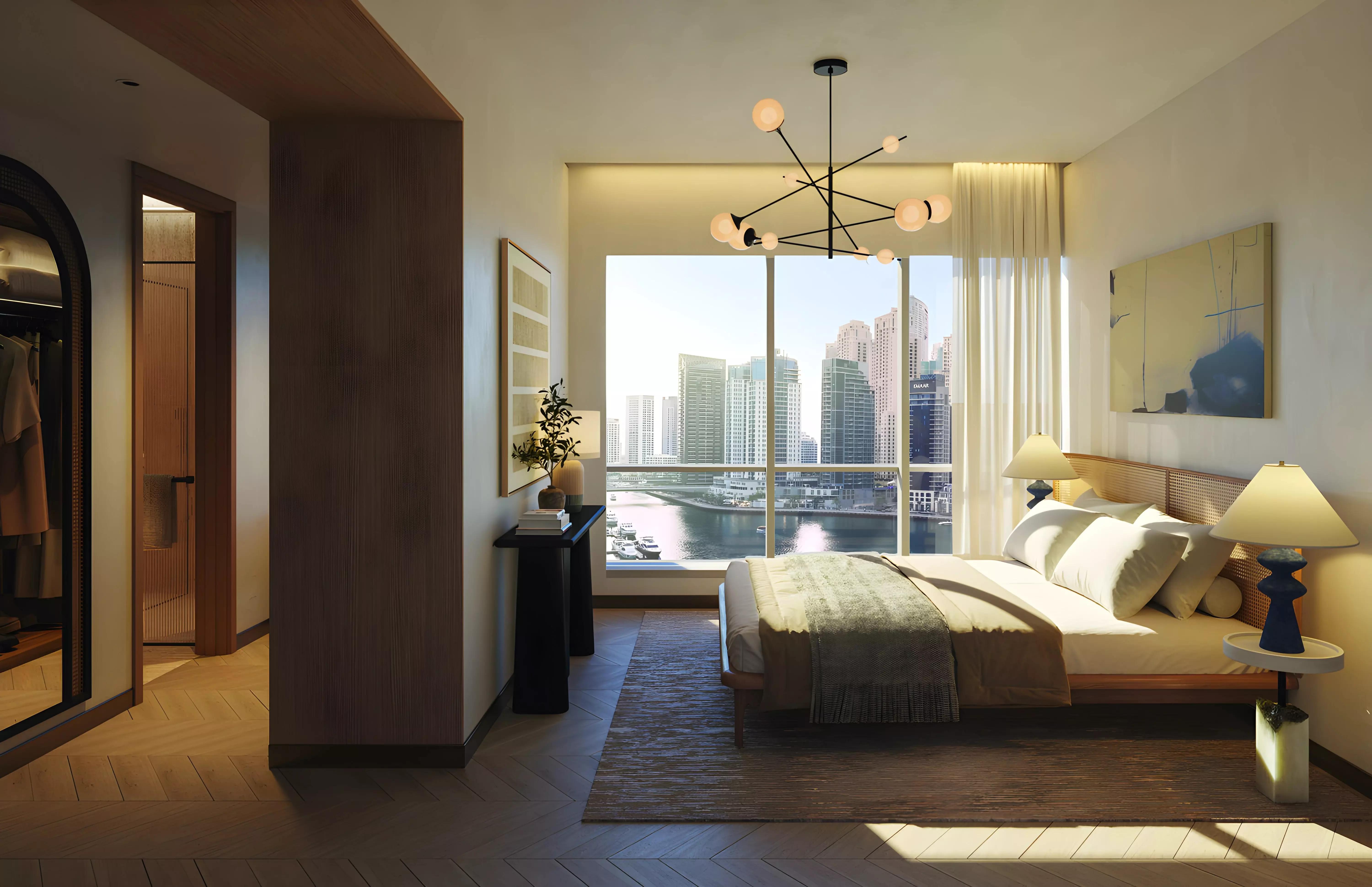 Residences Du Port bathroom interior, Dubai Marina
