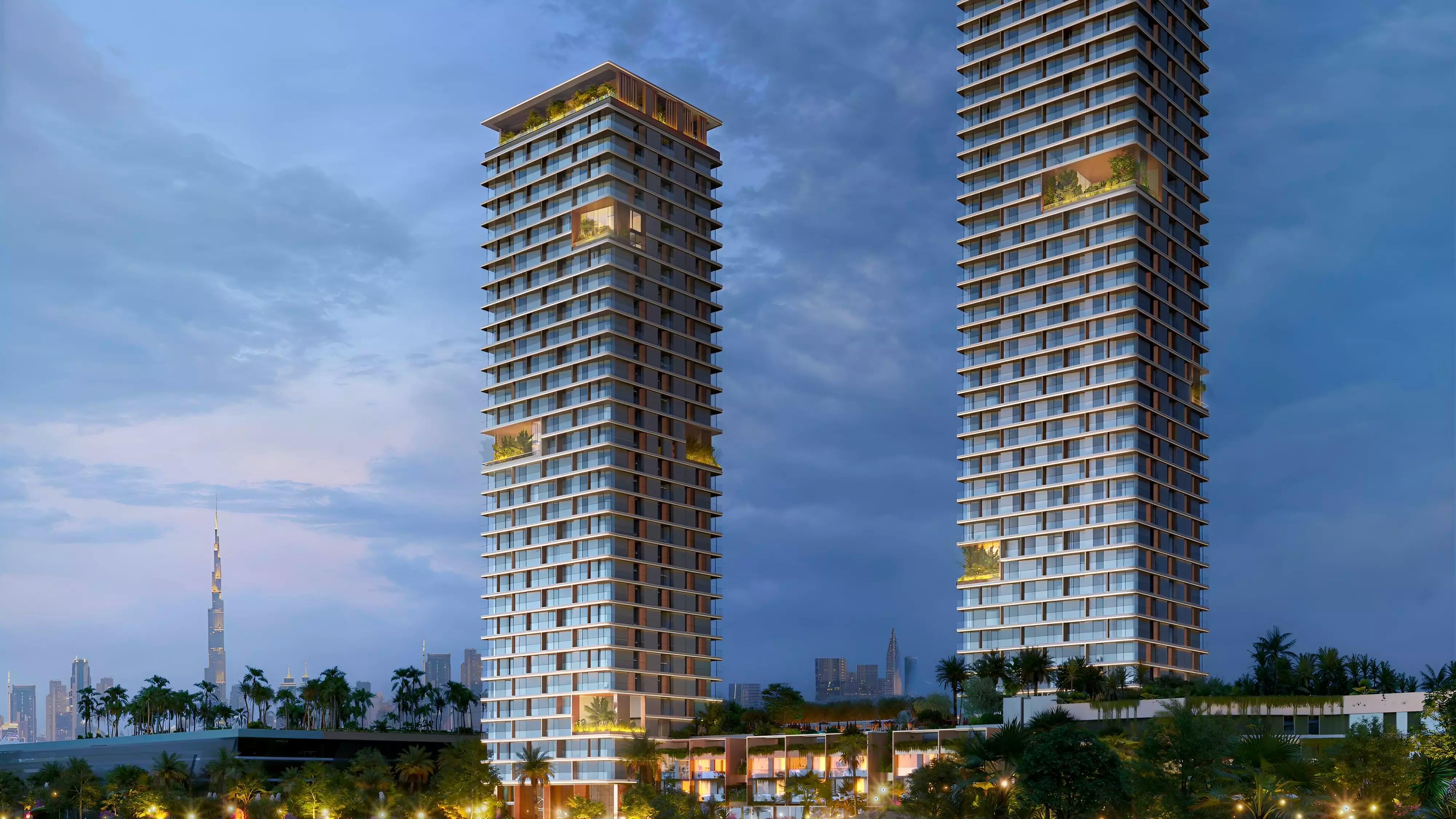 Orise by Beyond tower exterior view, Dubai Maritime City