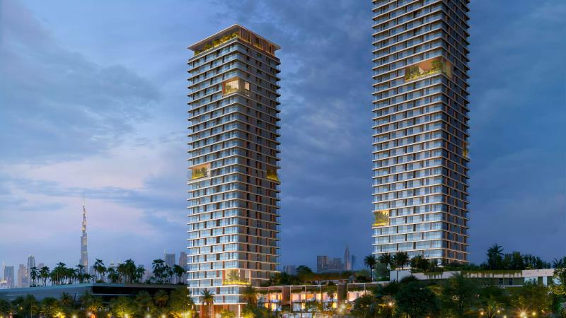 Orise by Beyond tower exterior view, Dubai Maritime City
