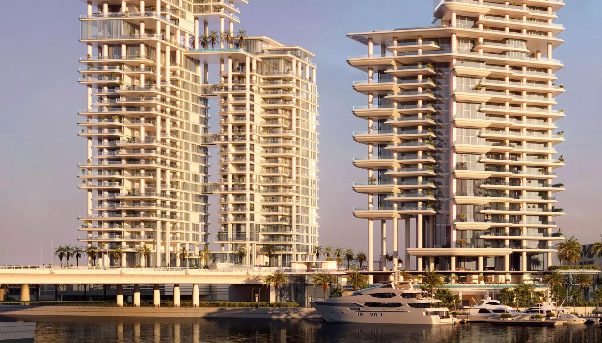 Vela Viento tower exterior in Business Bay, Dubai